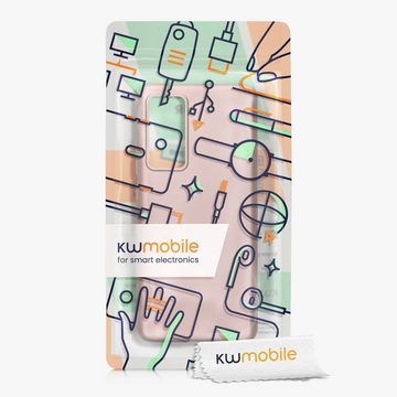 kwmobile Handyhülle Hülle für Xiaomi 12 / 12X, Silikon Case - Soft Handyhülle - Handy Cover in Metallic Rosegold