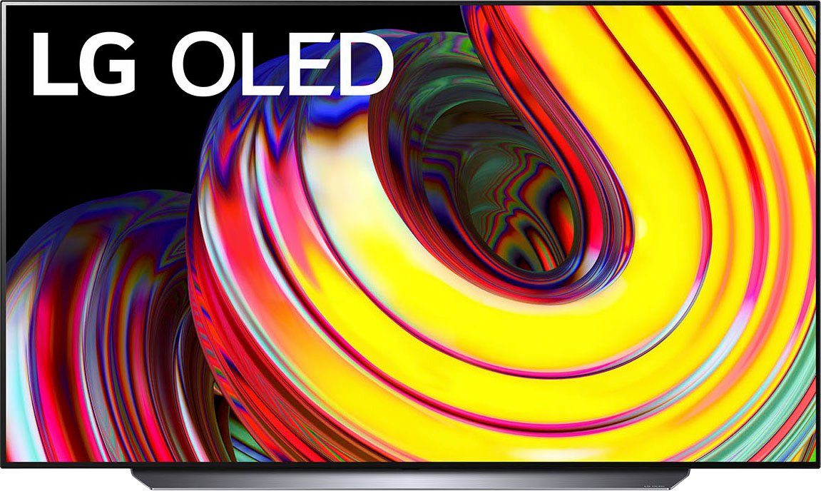 LG OLED77CS9LA LED-Fernseher (195 cm/77 Zoll, 4K Ultra HD, Smart-TV,  OLED,bis zu 120Hz,α9 Gen5 4K AI-Prozessor,Dolby Vision & Atmos), Smart TV,  WebOS 22, Aufnahmefunktion (PVR), HbbTV, Netflix, Amazon Prime