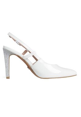 MARCO TOZZI 2-89601-28 190 White Patent Comb. Pumps