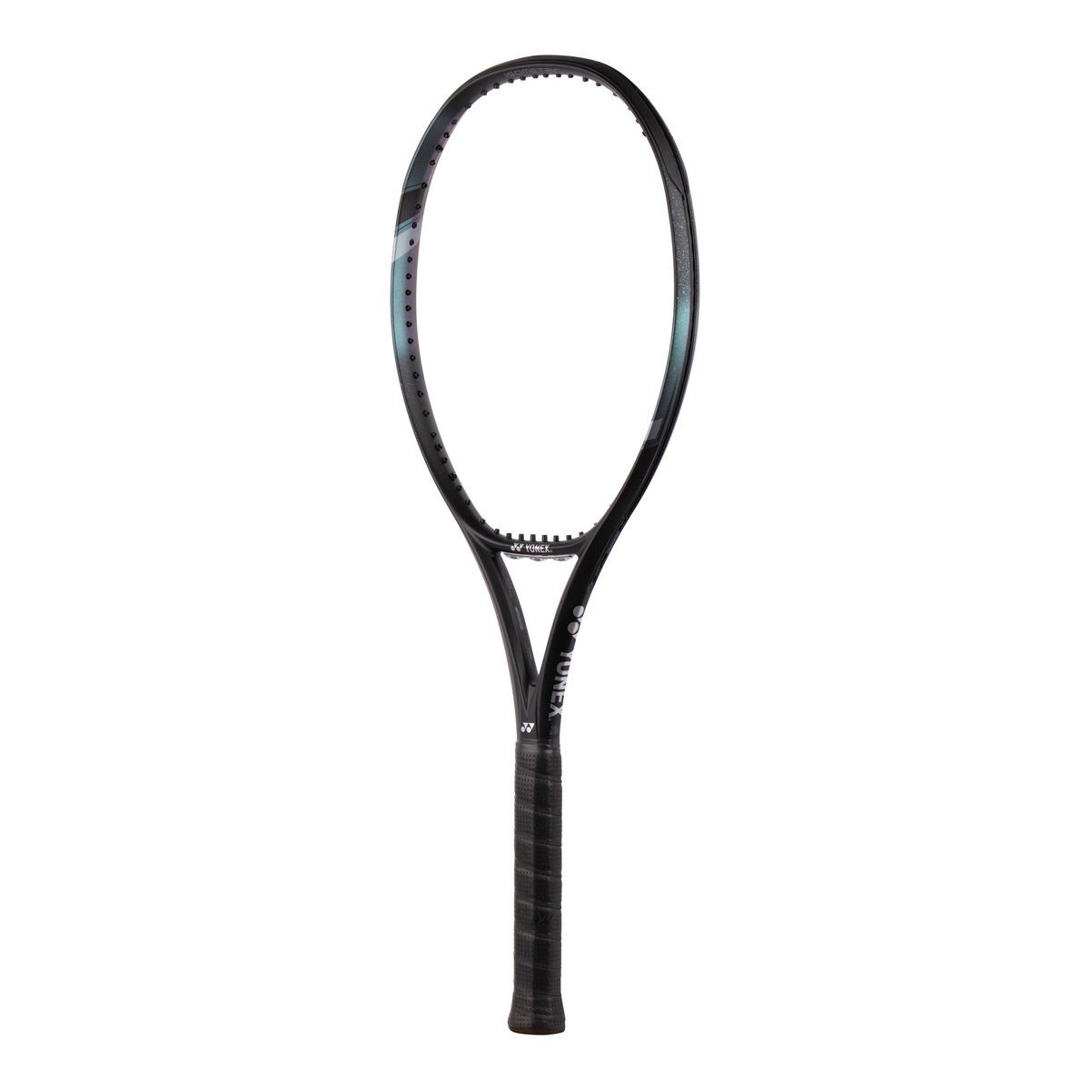 Yonex Tennisschläger Ezone (7th Gen) 100in/300g/Turnier 2024 aquablau/schwarz - unbesaitet