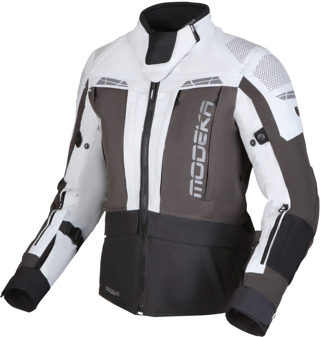 Modeka Motorradjacke Hydron wasserdichte Damen Motorrad Textiljacke