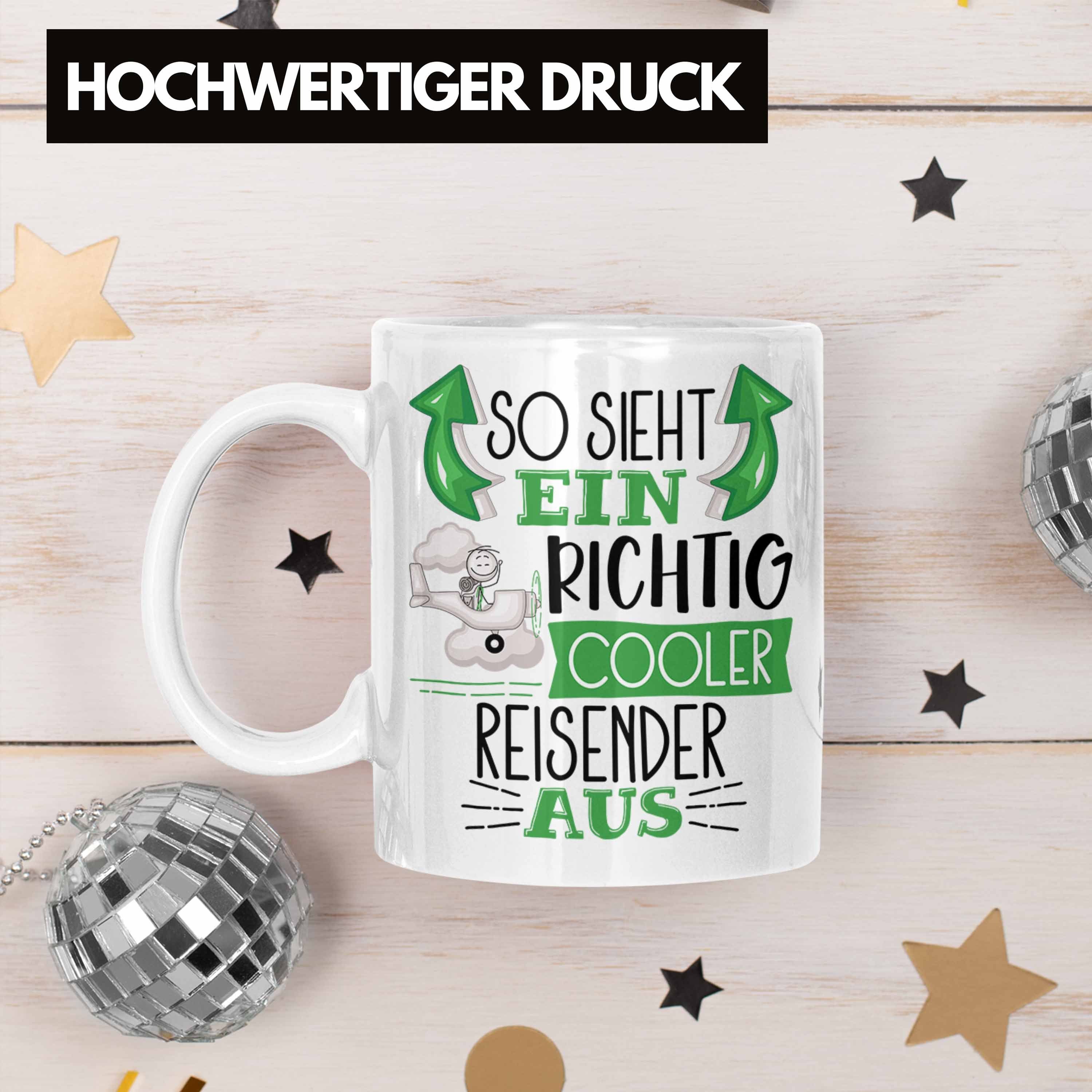 Spr Lustiger Aus Tasse Geschenk Trendation Ein Cooler Tasse So Weiss Richtig Sieht Reisender