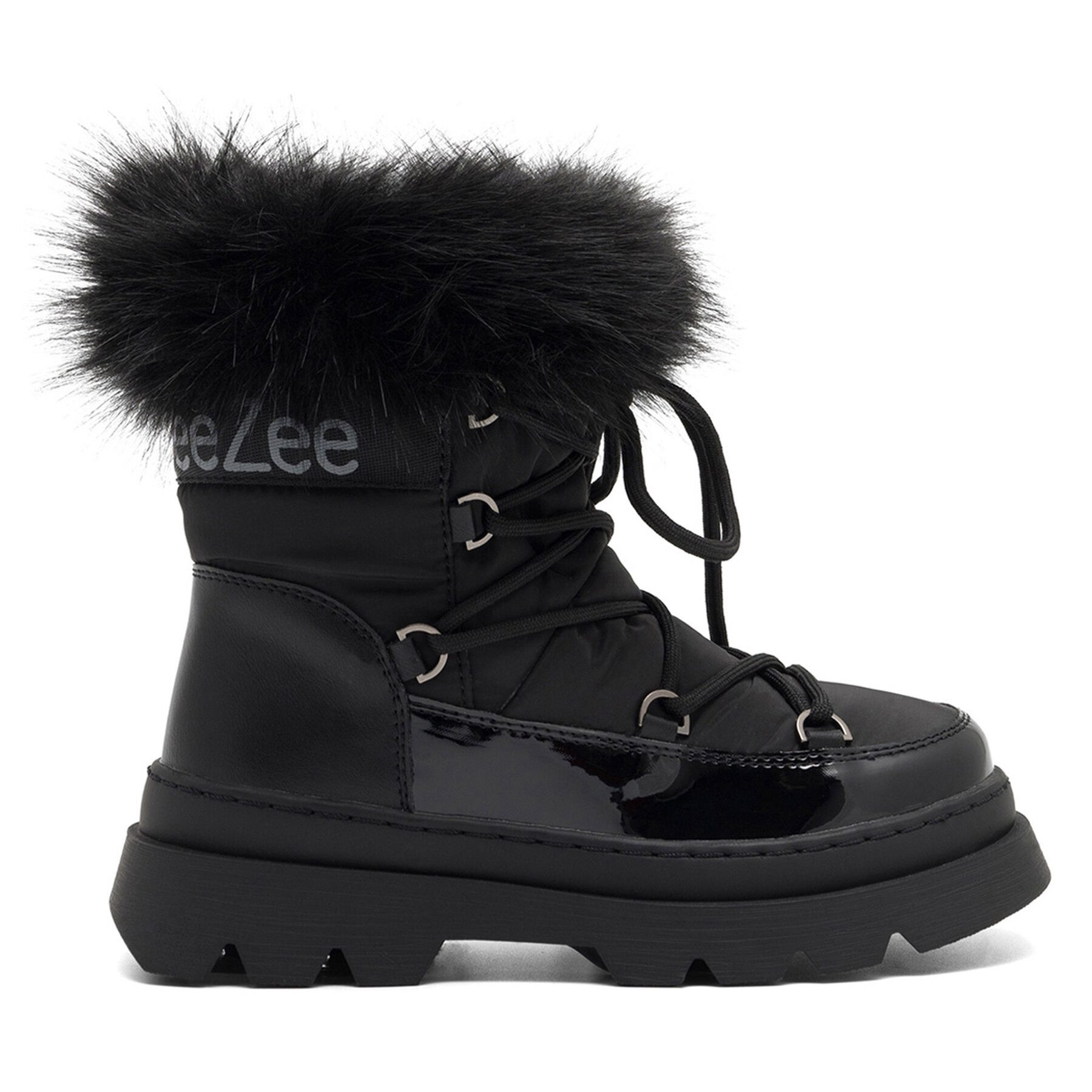 DeeZee Deezee Mädchen Schneestiefel CEO-CS6172-06 Schwarz Snowboots