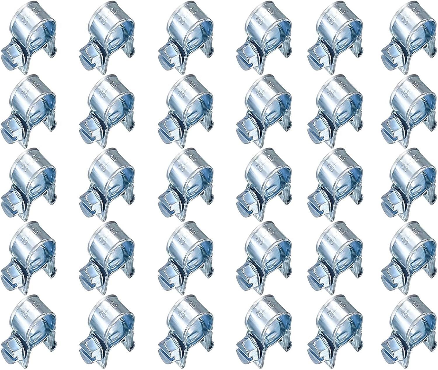 FELIXLEO Kabelschelle 30er Schlauchschellen 8mm Gelenkbolzenschelle Diesel Benzin Rohr, (1-St)