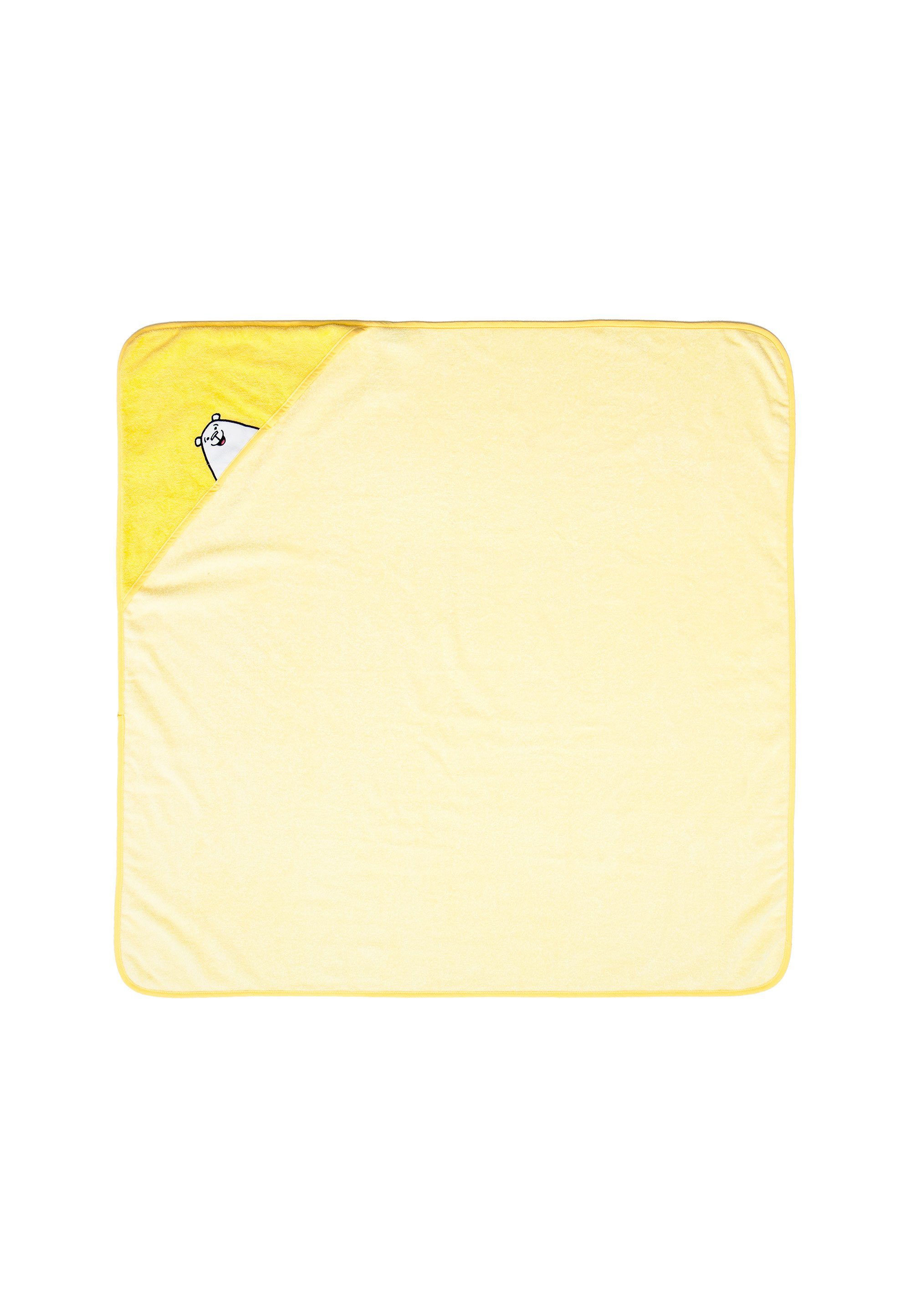 (1-St), gelb Motivstickerei grace spa mit Handtuch, grand niedlicher