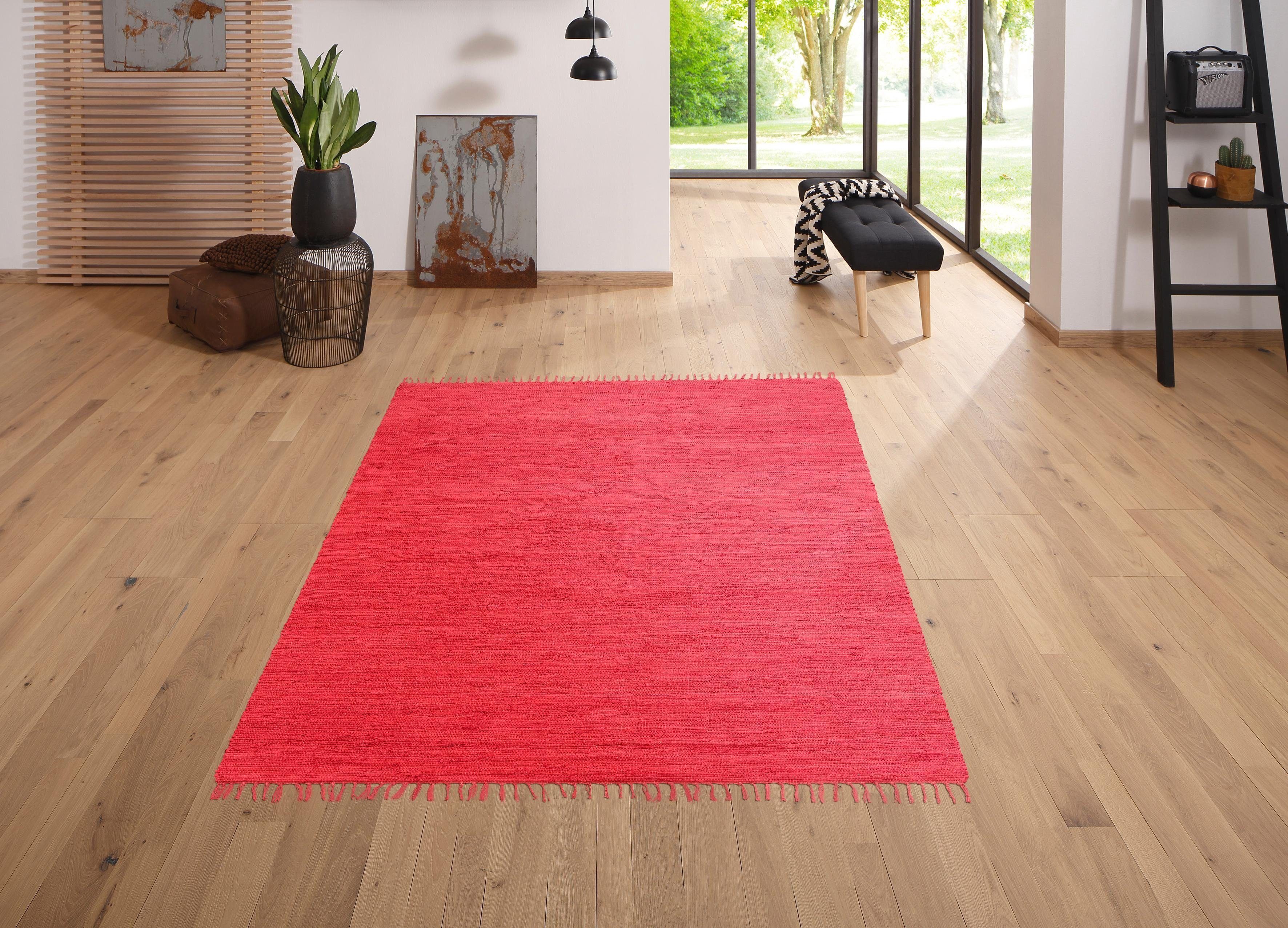 my home Teppich Ares, rechteckig, Höhe: günstig online kaufen