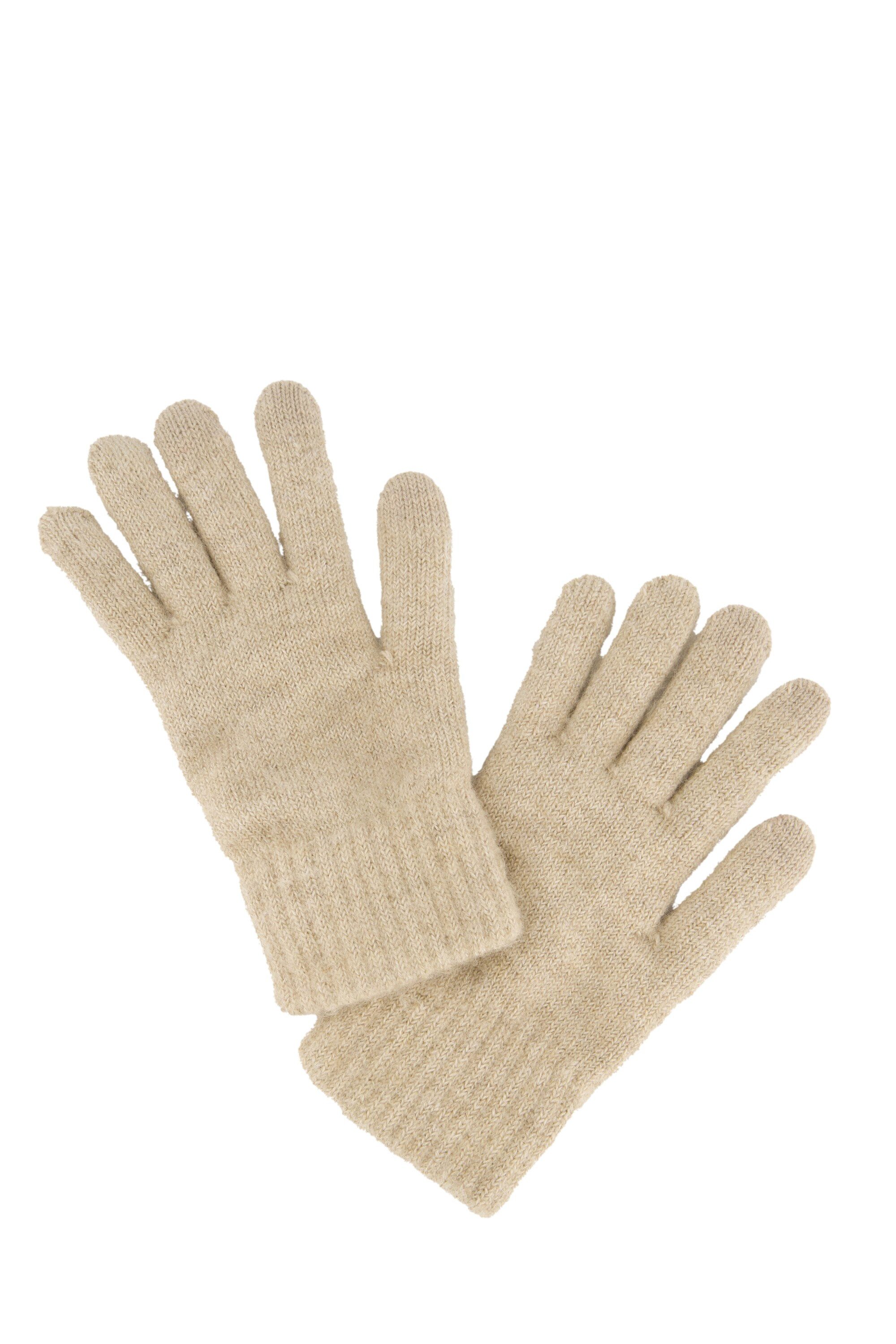 Ulla Popken Baumwollhandschuhe Handschuhe weicher Strick günstig online kaufen