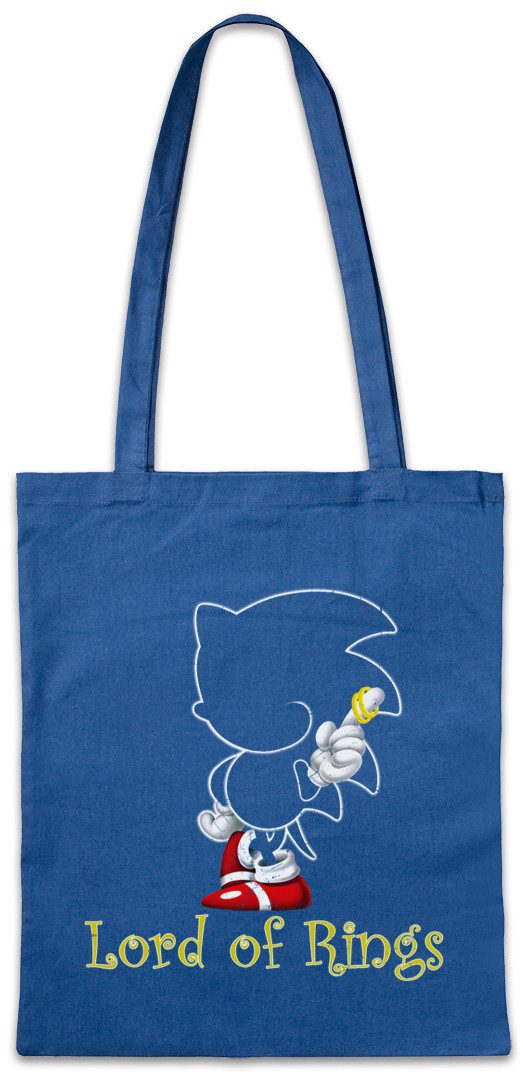 Urban Backwoods Beuteltasche Ringlord Stofftasche Lord Gamer Of Herr Sonic The Der Game Freak Rings (1-tlg), Ringe Nerd Geek Crossover