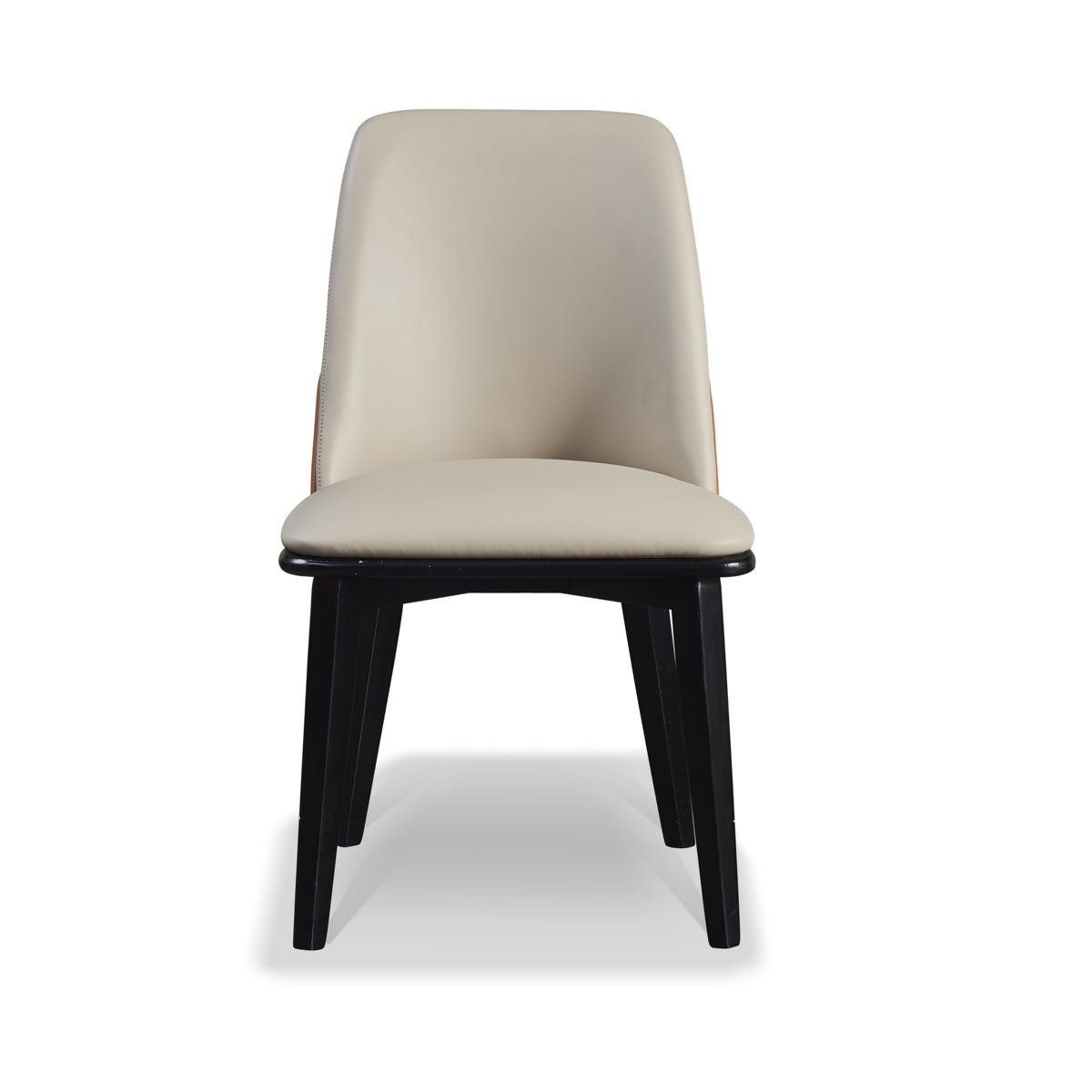 Xlmoebel Esszimmerstuhl Designer Luxus Lehnstuhl aus Leder, gepolstert, 1x Sessel (1 St), Made in Europa