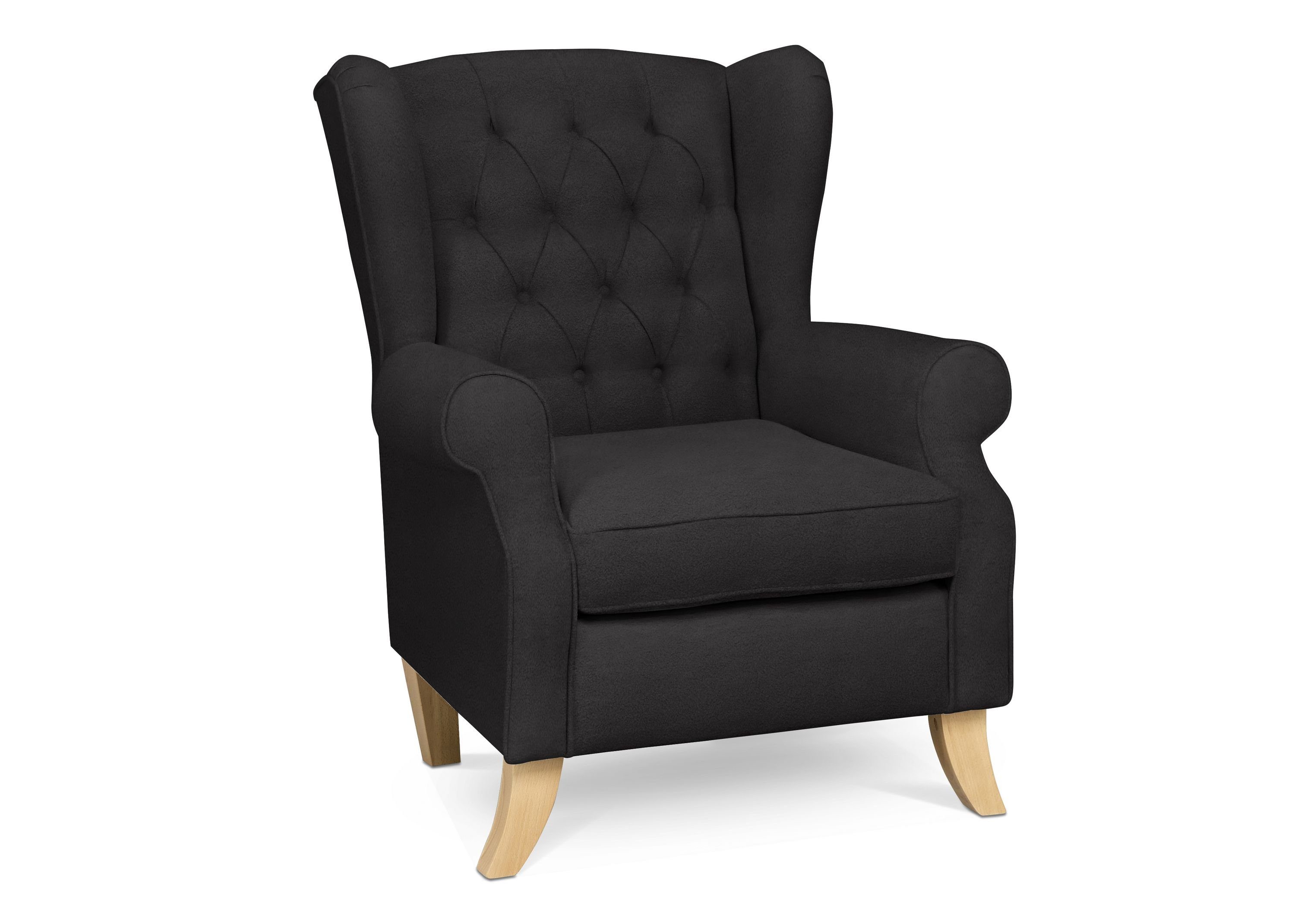 SANSIBAR LIVING Sessel Sessel SANSIBAR BINZ BHT 75x102x90 cm