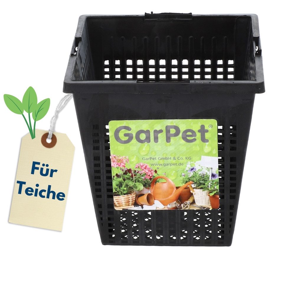 GarPet Pflanzschale Pflanzkörbe Körbe Wasserpflanzen Teichpflanzkorb Pflanzkorb Seerosen