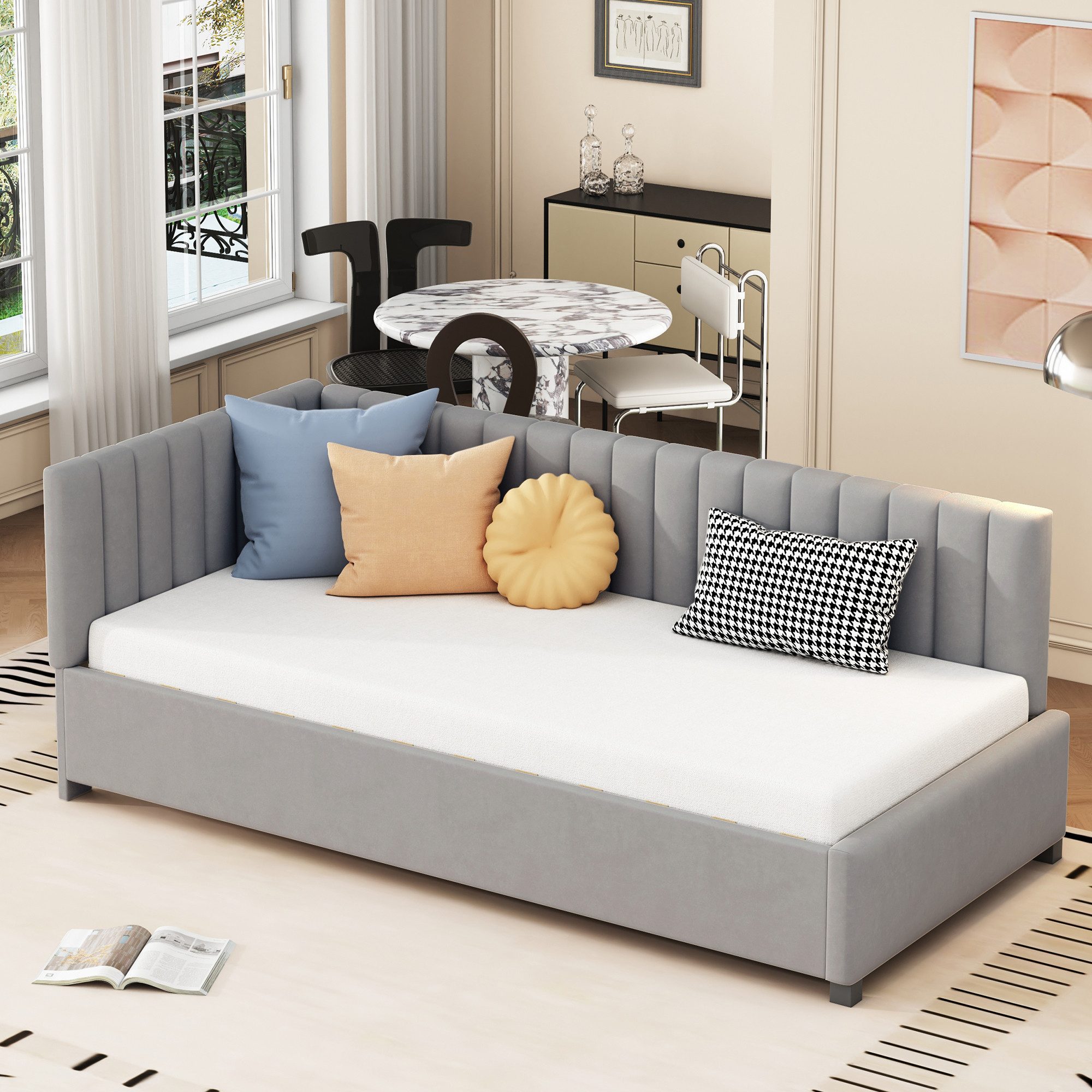 MODFU Schlafsofa Jugendbett Sofabett, ohne Matratze