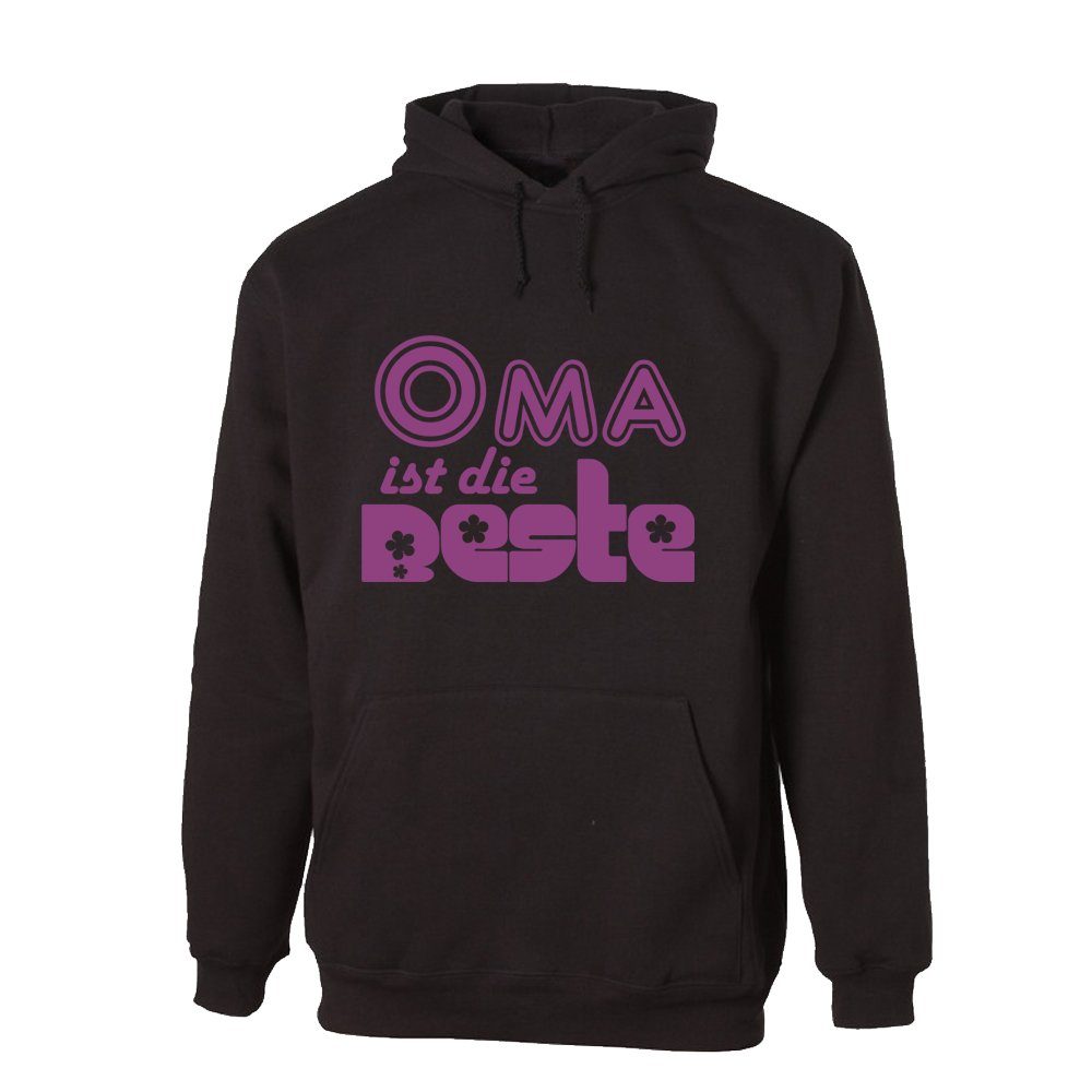 G-graphics Hoodie Oma ist die Beste mit trendigem Frontprint mit Spruch zum Muttertag