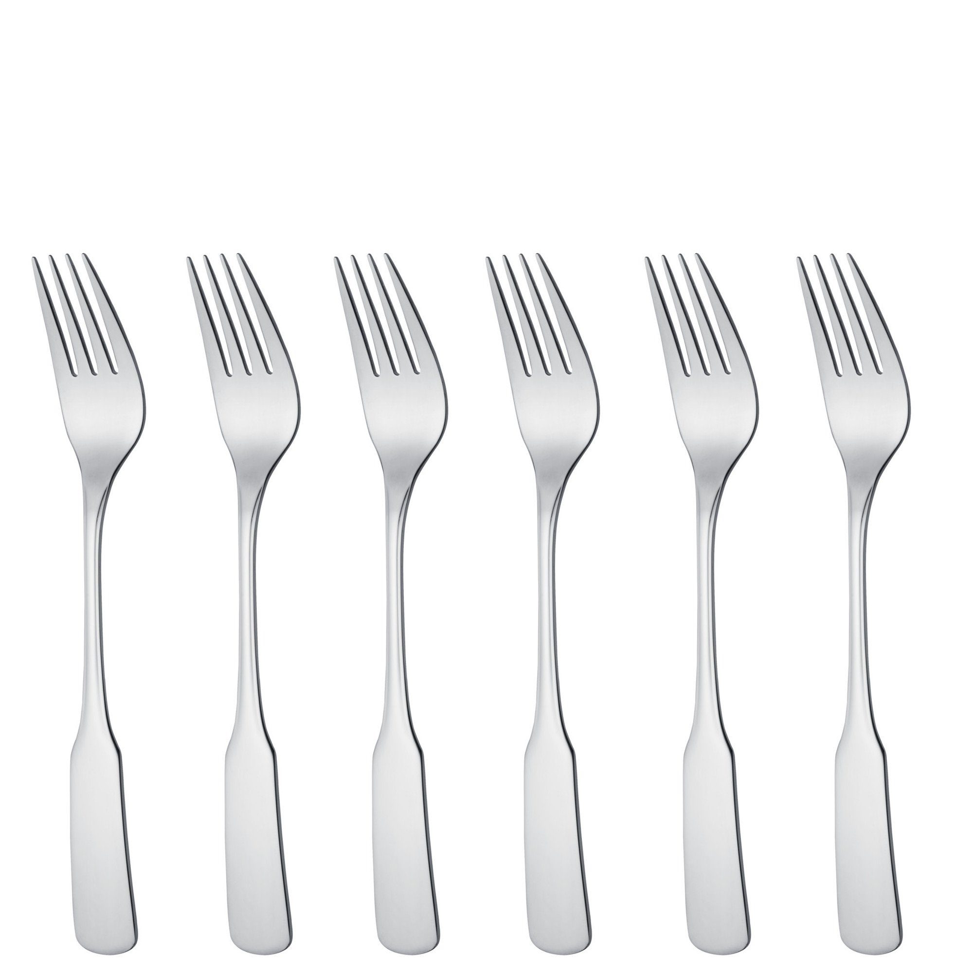 GRÄWE Tafelgabel GRÄWE Tafelgabeln 6 Stück, Edelstahl 18/10, Serie Spaten