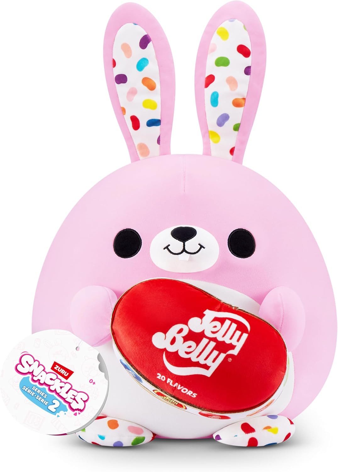 ZURU Plüschfigur Snackles Hase Flossie mit Jelly-Belly, Serie 2.5 - Kuschel günstig online kaufen