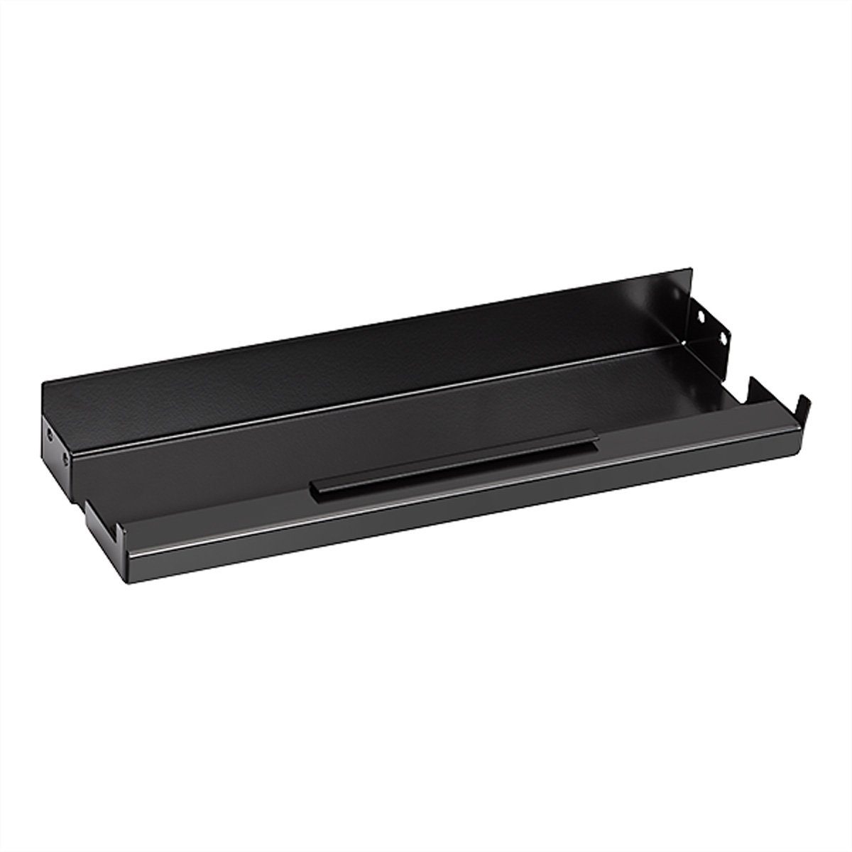 Bachmann CONI HOLDER 6-fach schwarz RAL9005 Einbau-Tischsteckdosenleiste, 911.9130