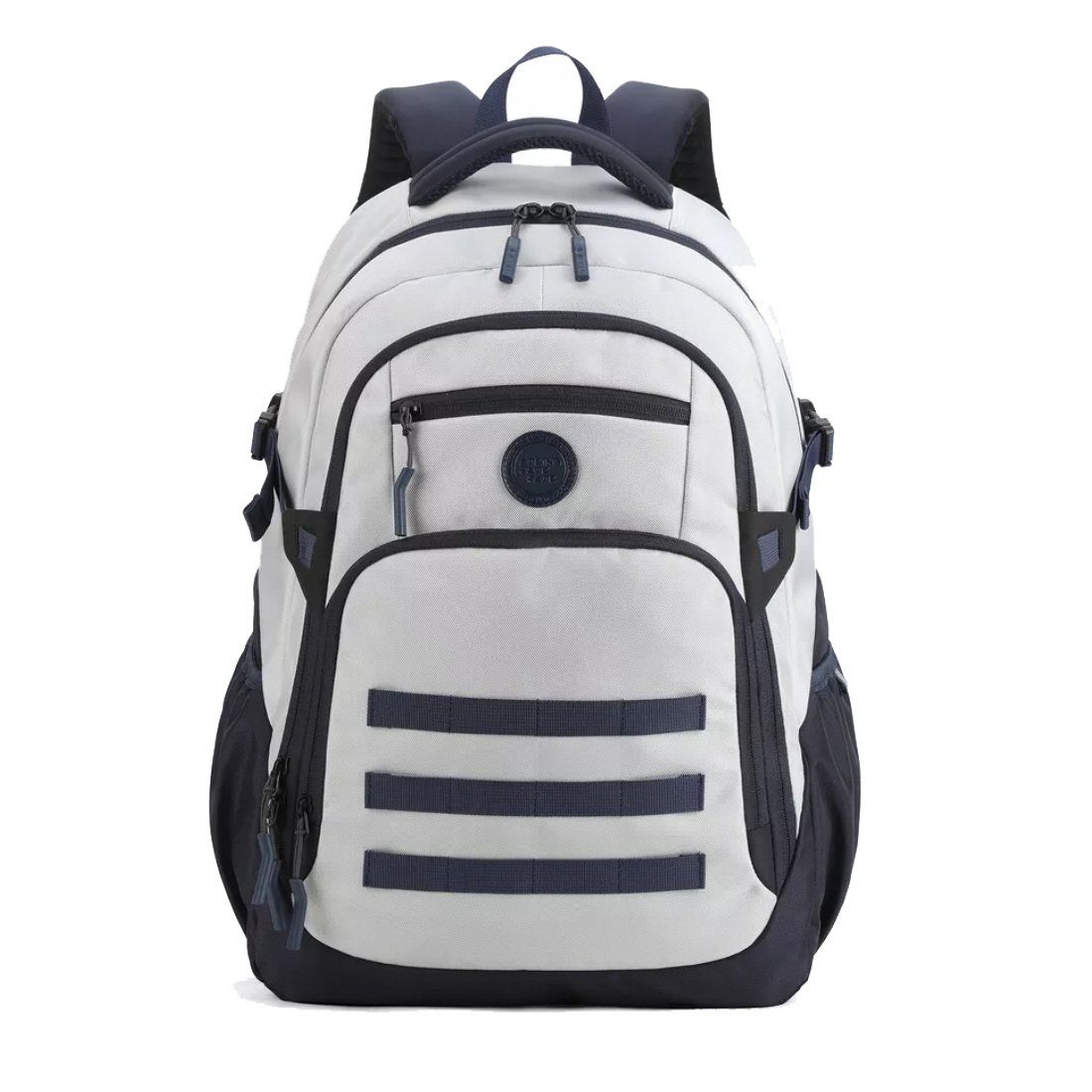 Aoking Freizeitrucksack Schulrucksack Sportrucksack Laptoprucksack (grau), Cityrucksack Backpack Notebook_Rucksack 15,6"