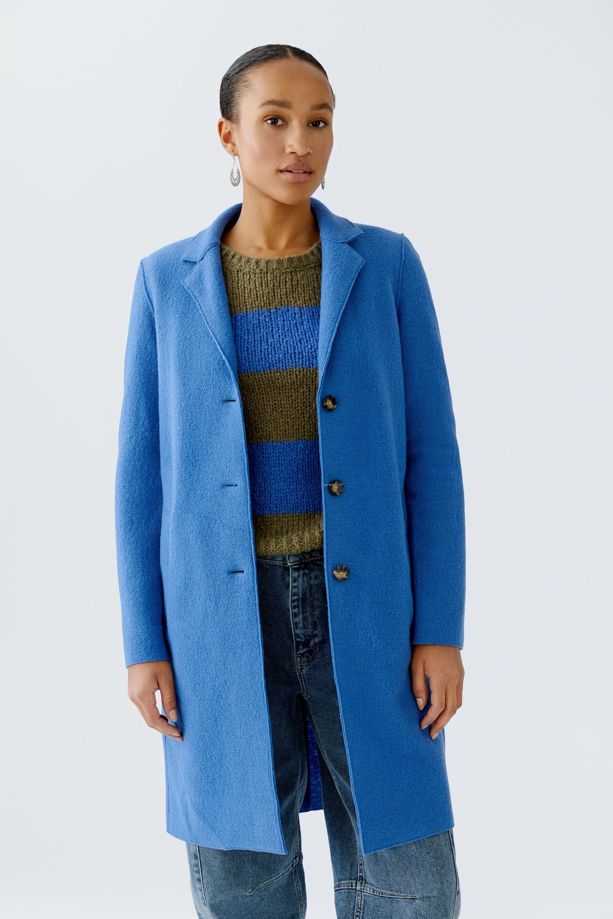 Oui Wollmantel MAYSON Mantel Boiled Wool günstig online kaufen