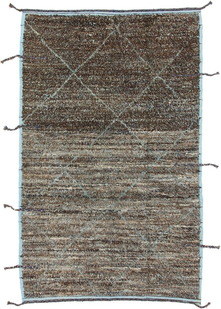 rechteckig, Trading, 158x252 Design Maroccan Moderner Berber Orientteppich, Höhe: mm 20 Orientteppich Handgeknüpfter Nain
