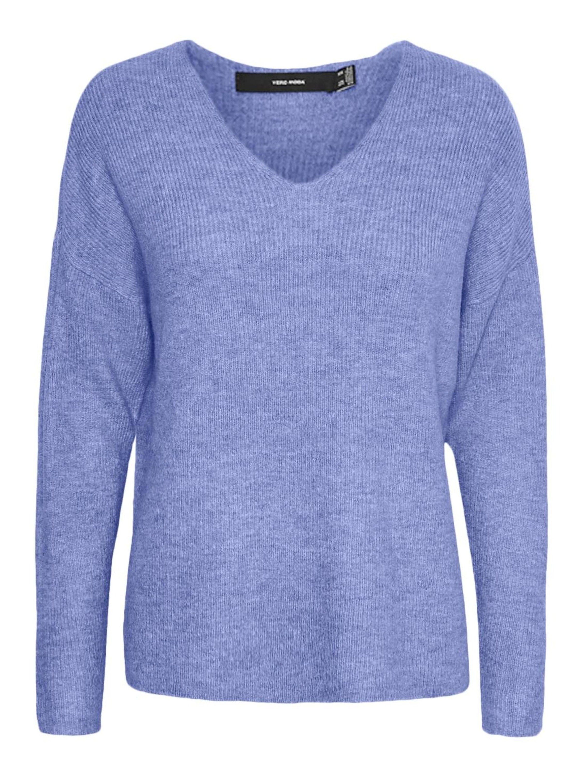 Vero Moda Strickpullover VMcrewlefile (1-tlg) Plain/ohne Details günstig online kaufen