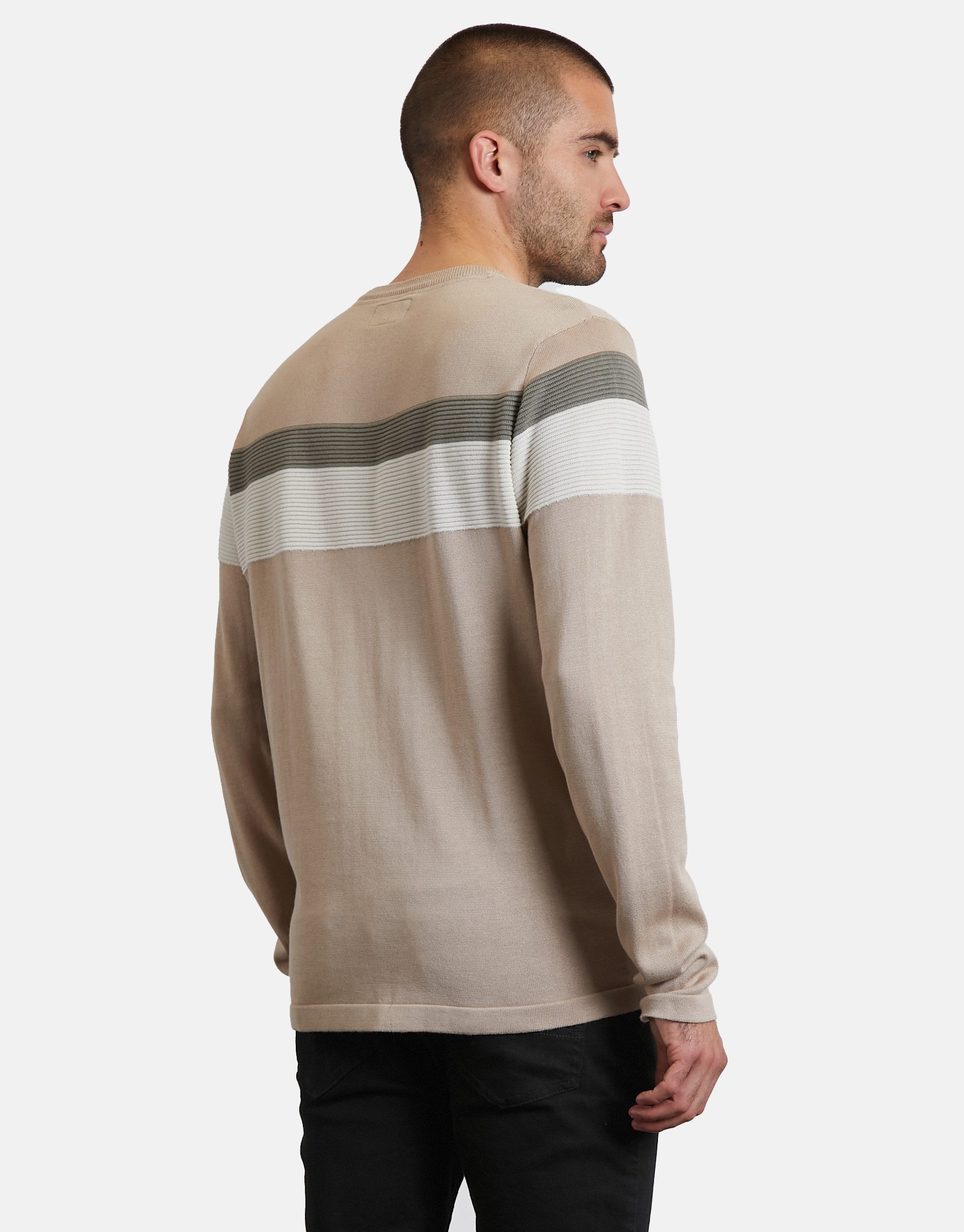 Threadbare Rundhalspullover THBLese (1-tlg) im Streifen-Design