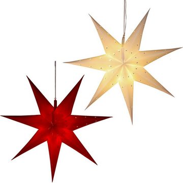 bonsport LED Stern Weihnachtsstern für den Innen- und Außenbereich, 60 x 21 cm