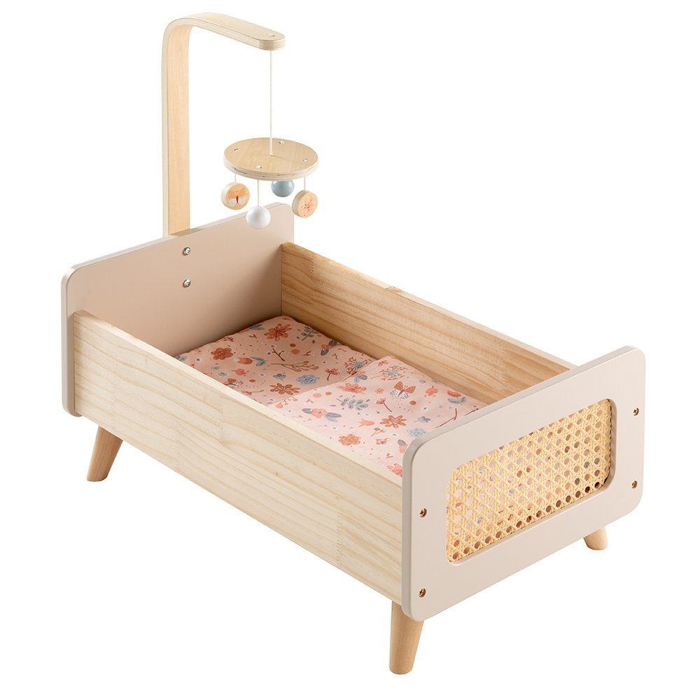 howa Puppenbett miniflowers, aus Holz, mit günstig online kaufen