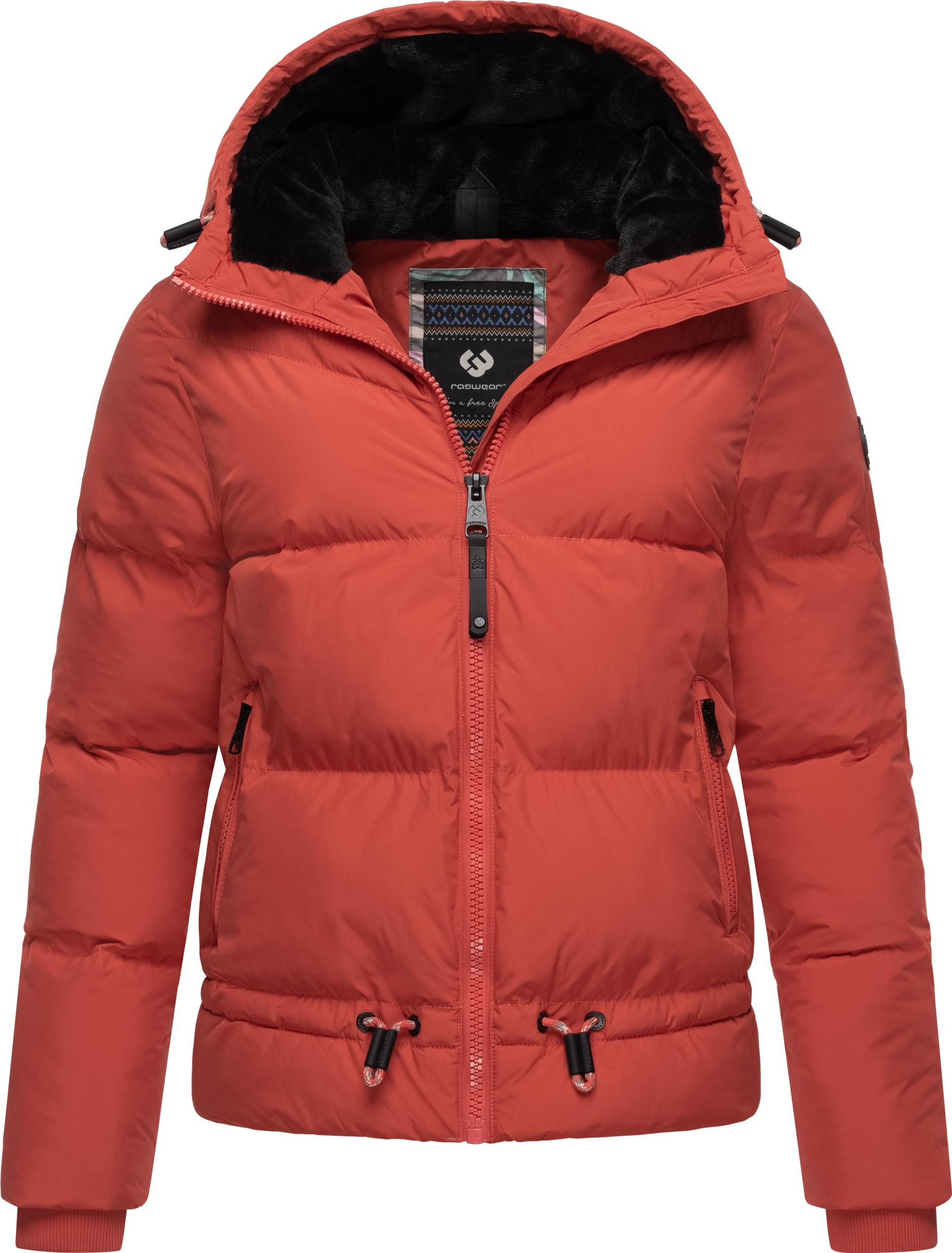 Ragwear Steppjacke Briony Wasserdichte Damen Winterjacke mit Kapuze