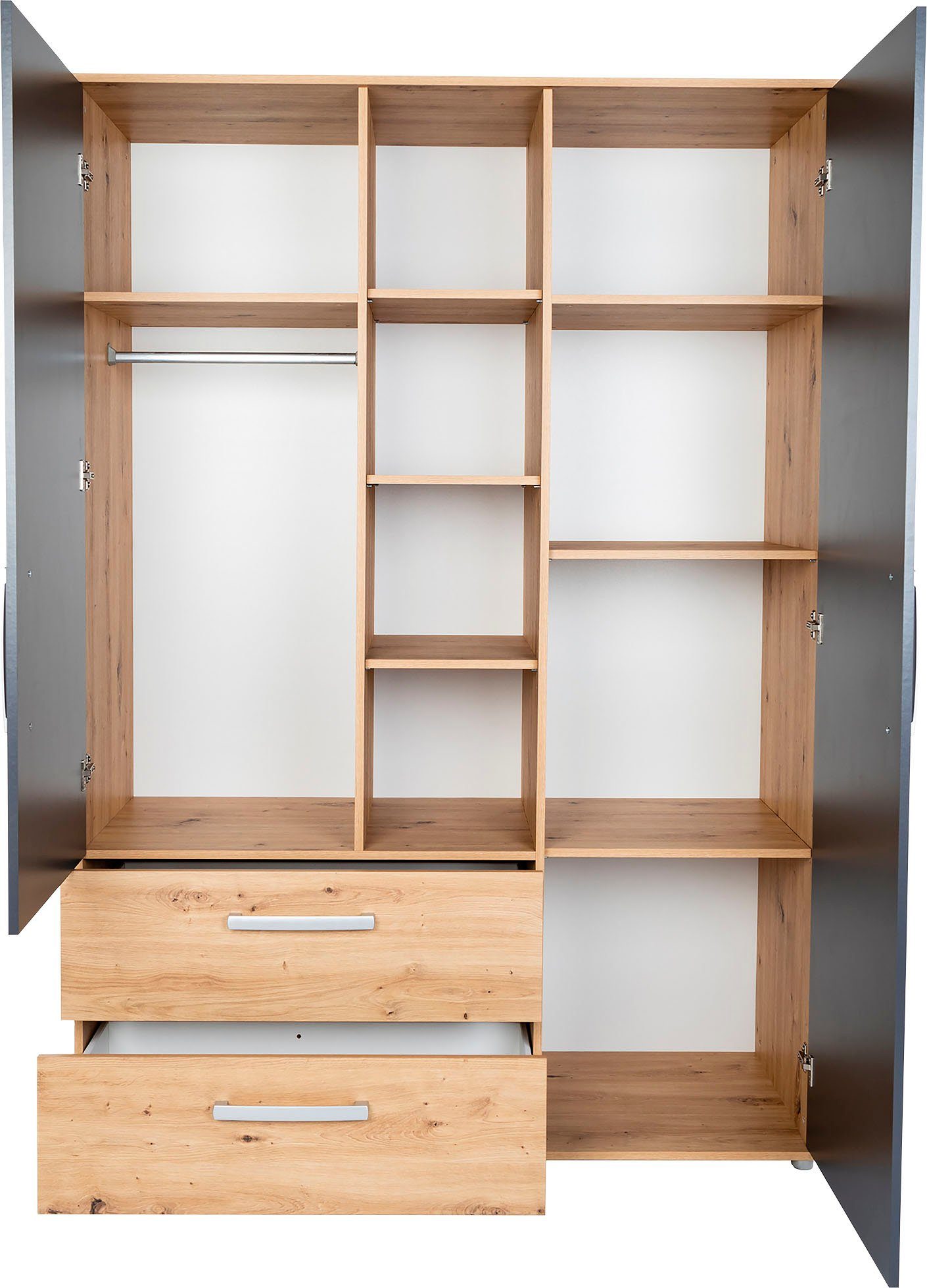 arthur berndt Kleiderschrank Alessio, Kinderkleiderschrank Kleiderschrank, mit Melamin-Oberfläche