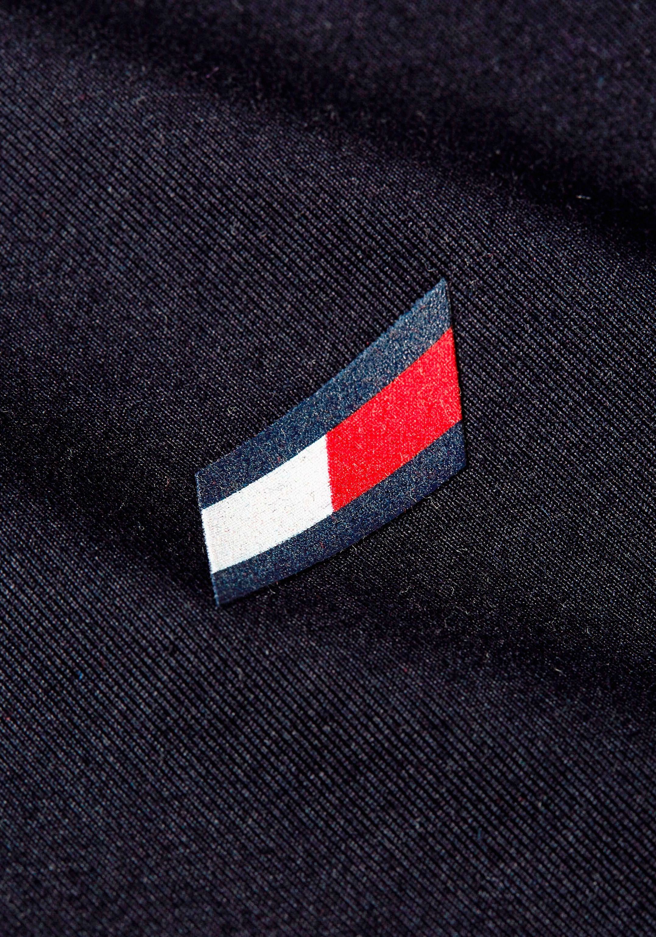 CROPPED Tommy Sport FITTED Hilfiger T-Shirt Sport Hilfiger Markenlabel Tommy TEE mit