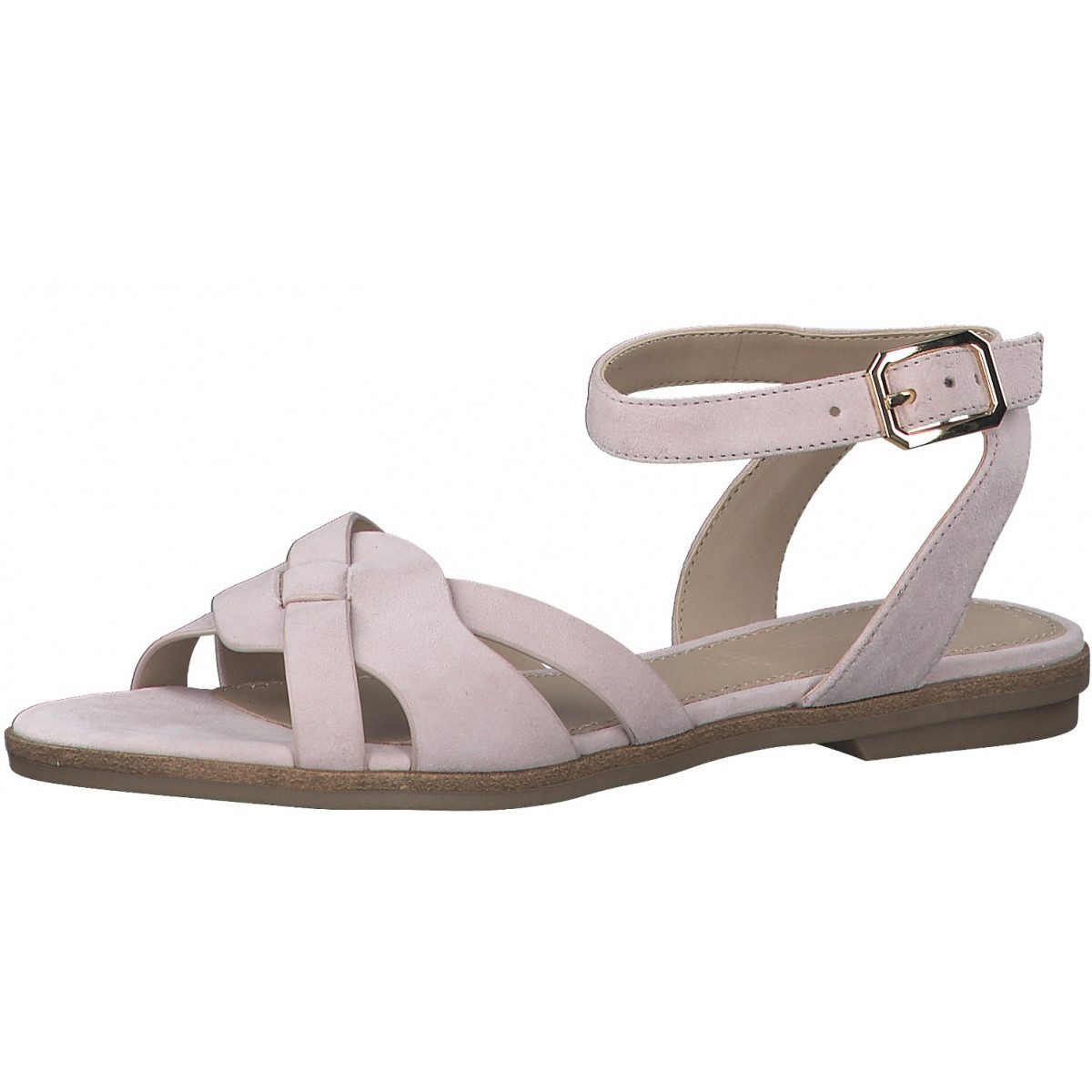 s.Oliver Ledersandale 5-28100-28-512 mit Soft Foam rosa Damen Sandale