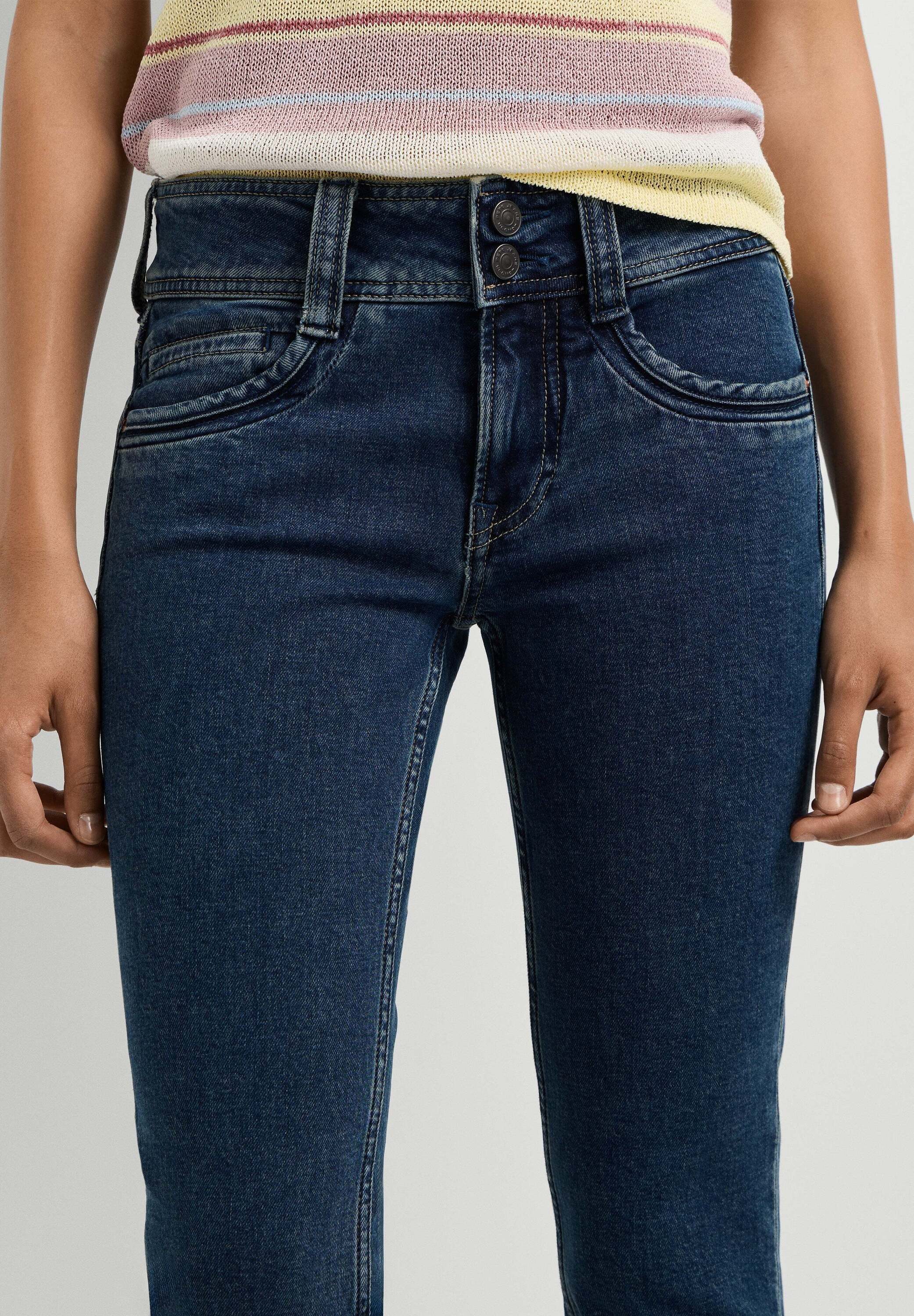 Pepe Jeans Slim-fit-Jeans schmal geschnittene Jeans SLIM JEANS MW GEN – Bild 5 von 5