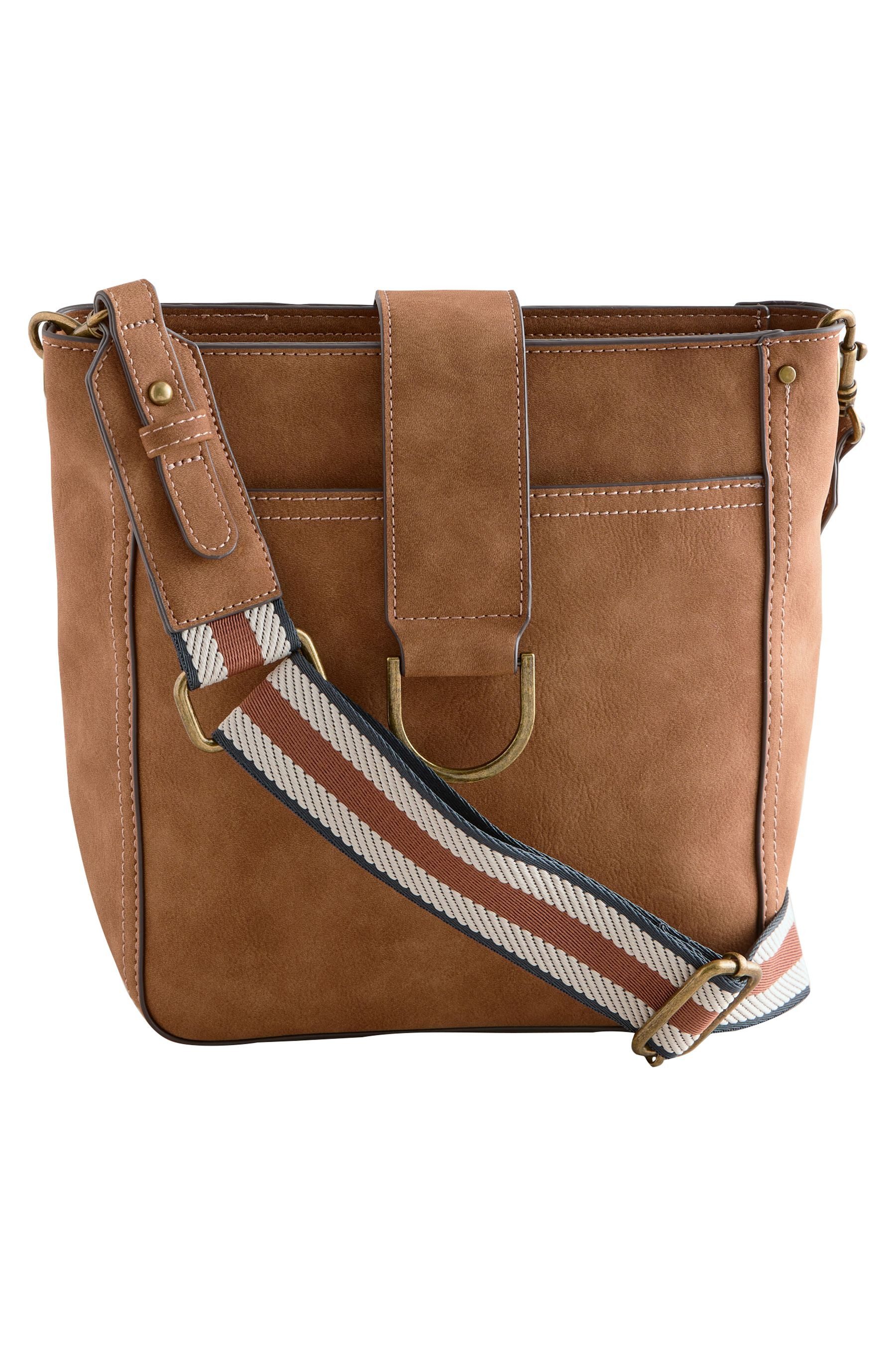 Messenger Bag Strukturierte Umhängetasche