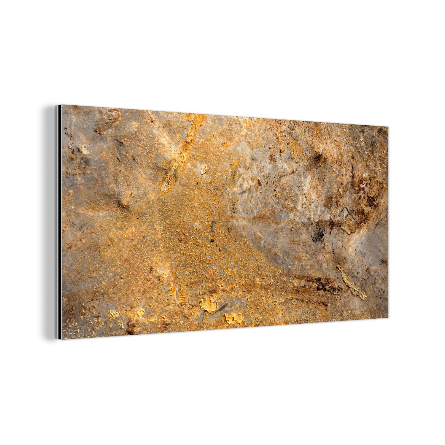 MuchoWow Metallbild Metall - Rost - günstig online kaufen