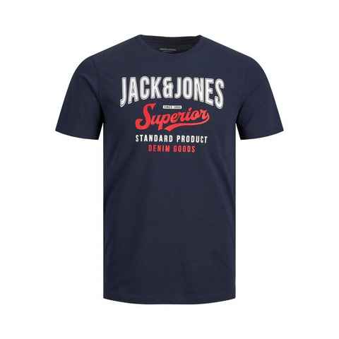Jack & Jones T-Shirt JJELOGO (1-tlg) aus Baumwolle