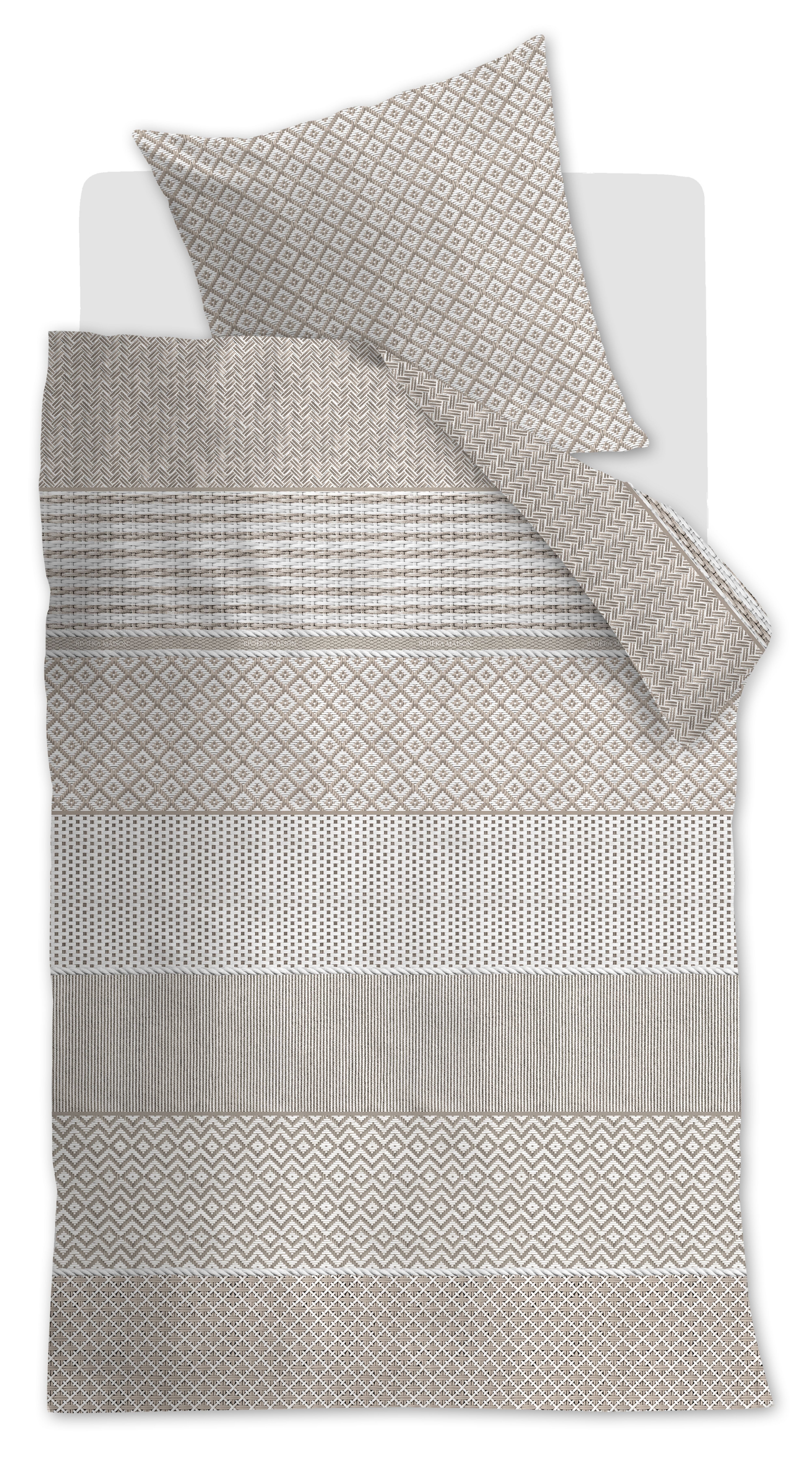 Rivièra Maison Bettwäsche Rivièra Maison Bettwäsche Set, Bettwäsche Set Francesco, 2 teilig