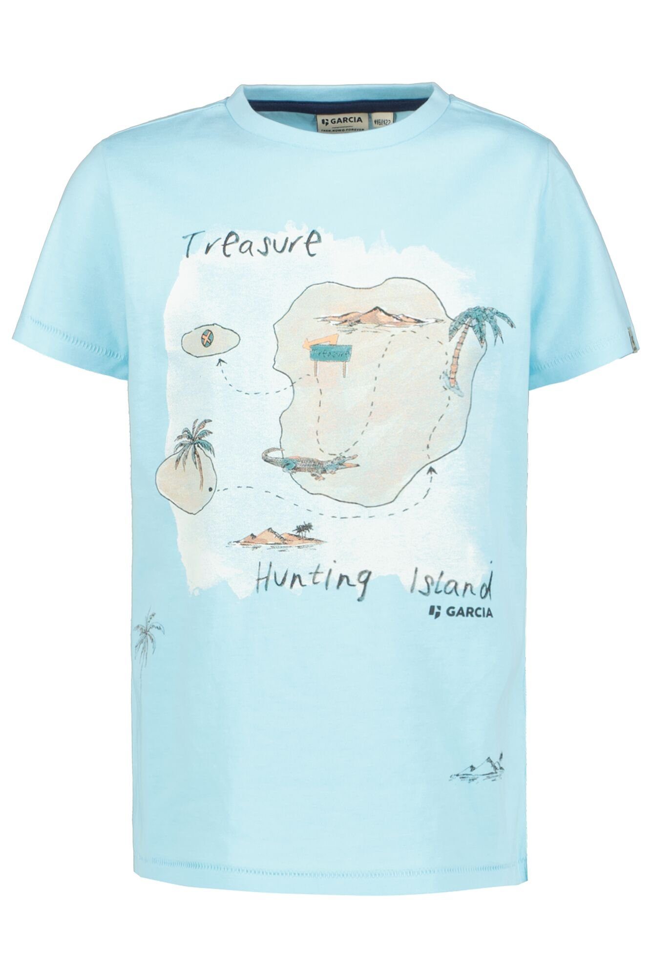 blue sky Garcia mit Schatzkarte T-Shirt