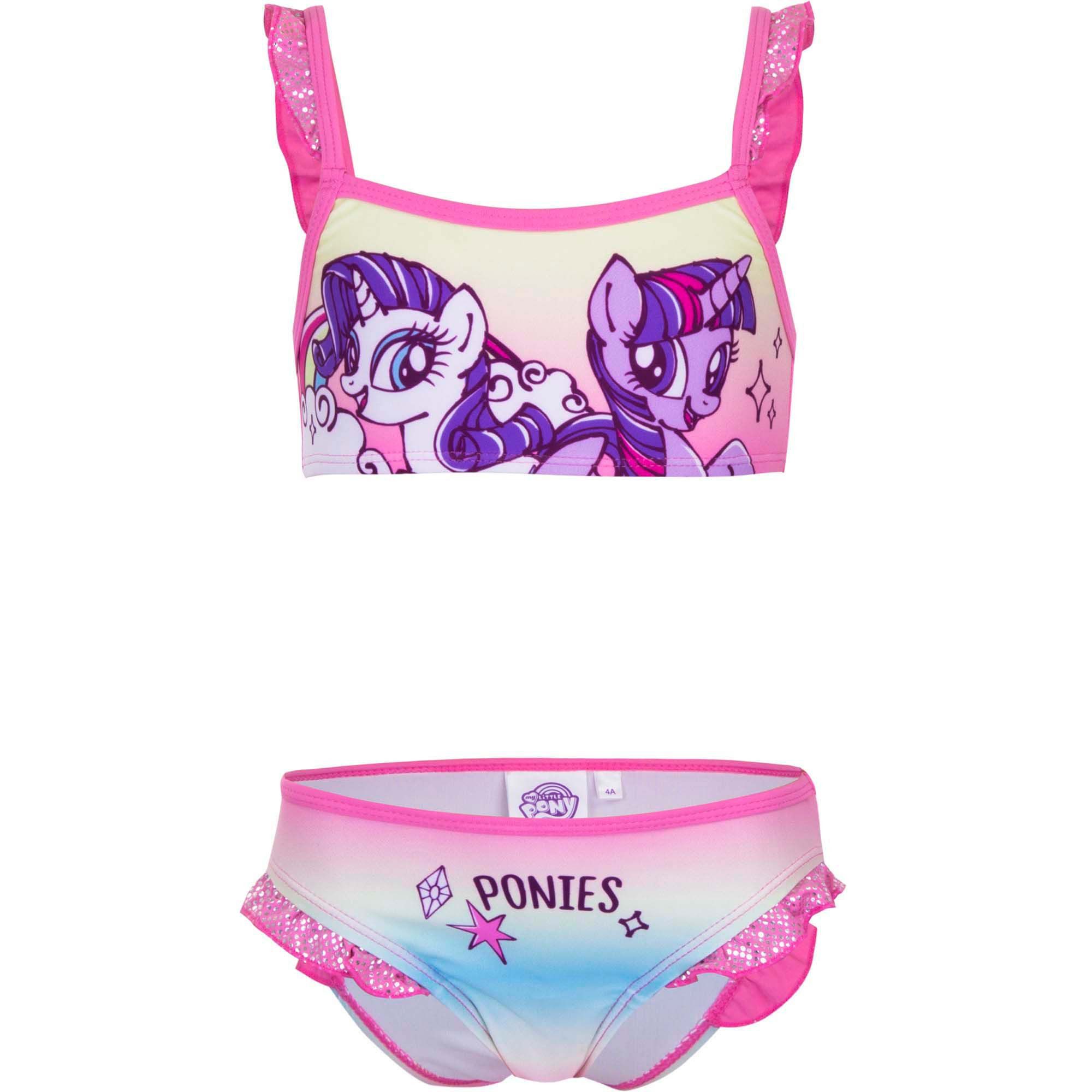 My Little Pony Badeanzug My Little Pony Bikini für Mädchen Perfekte für Sommertage