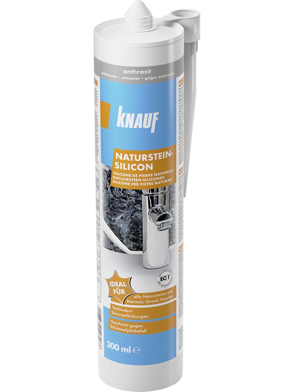 ᐅ KNAUF Silikon Knauf Naturstein Silikon anthrazit 300 ml OTTO