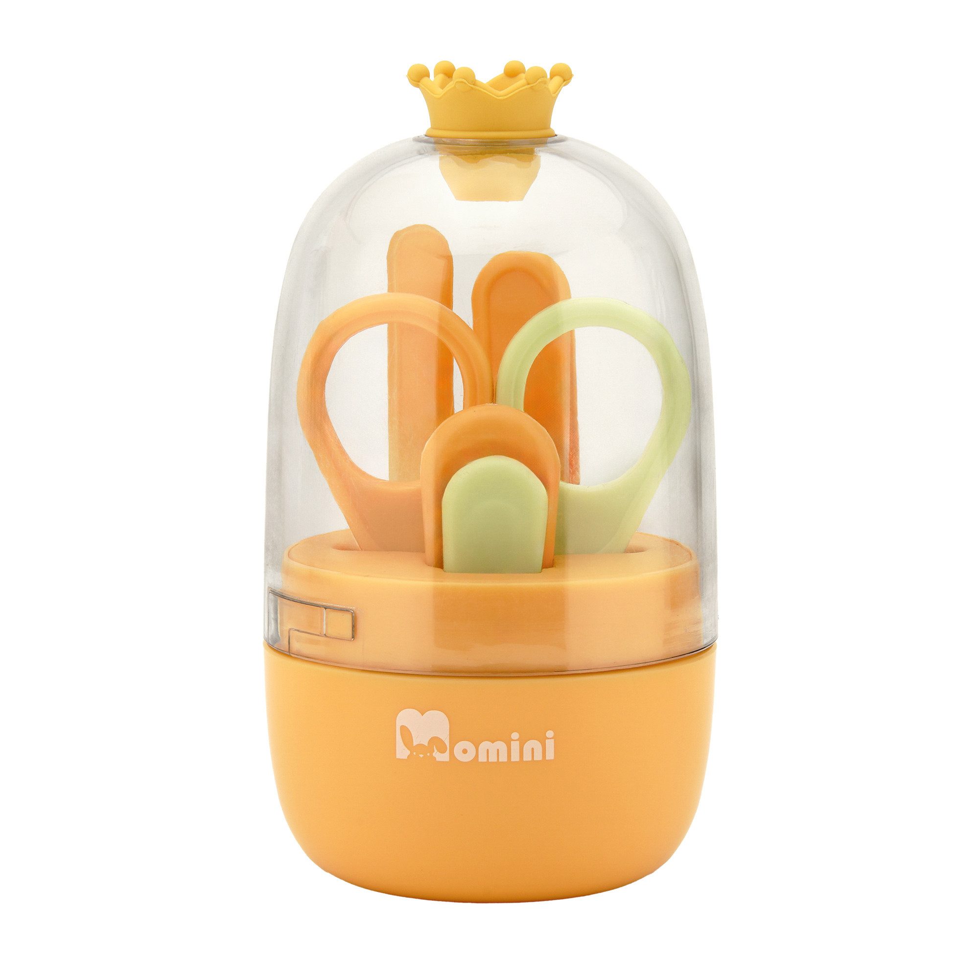 MOMINI Maniküre-Pediküre-Set MOMINI Sunny Yellow Baby-Nagelpflege-Set