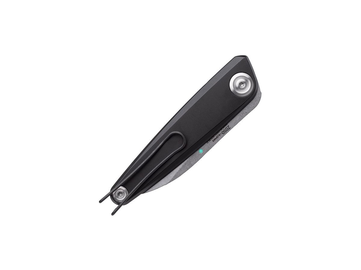 ACTA NON VERBA KNIVEs Taschenmesser Acta Non Verba Z050 Stonewash Dural Schwarz ANVZ050-001