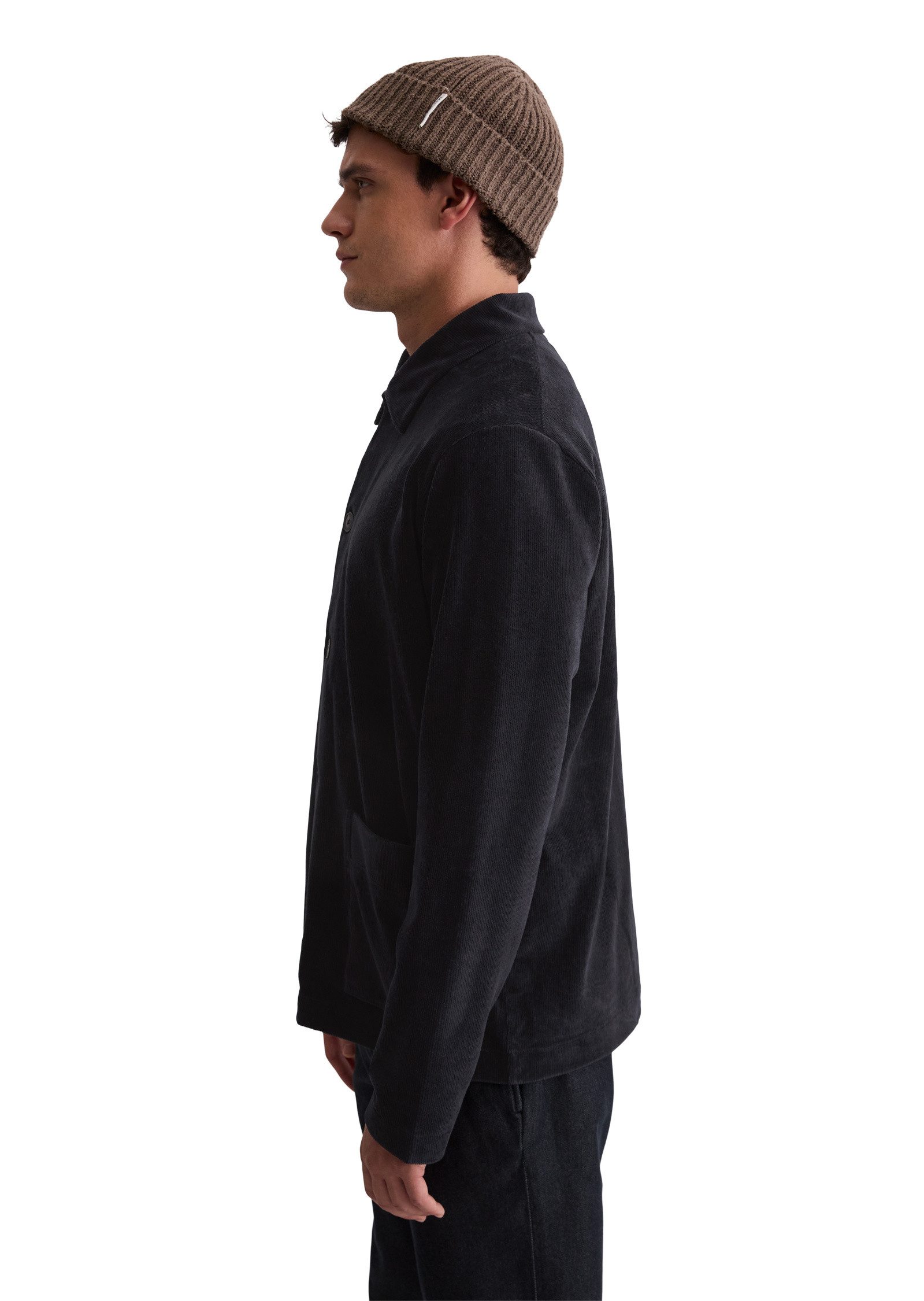 Marc O'Polo Sweatjacke aus schwerem Bio-Baumwoll-Cord günstig online kaufen