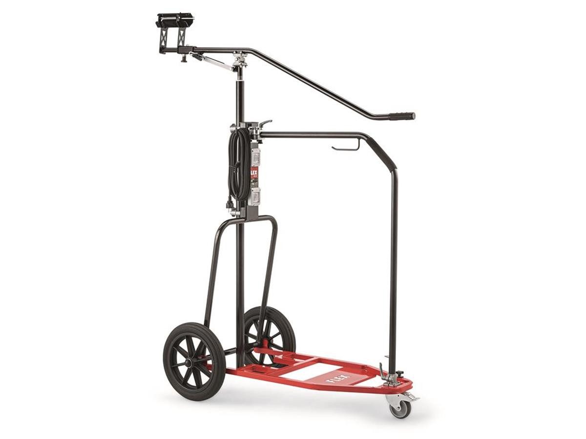 Flex Schleifaufsatz Giraffen Mobil GM 340, Mobiler Arbeitsplatz für Wand- und Deckenschleifsysteme