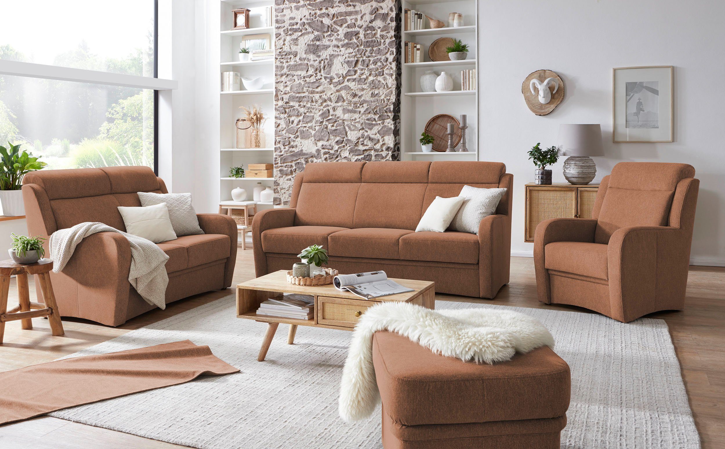 VILLA BECK Sessel Varese, inklusive Kopfteilverstellung, günstig online kaufen