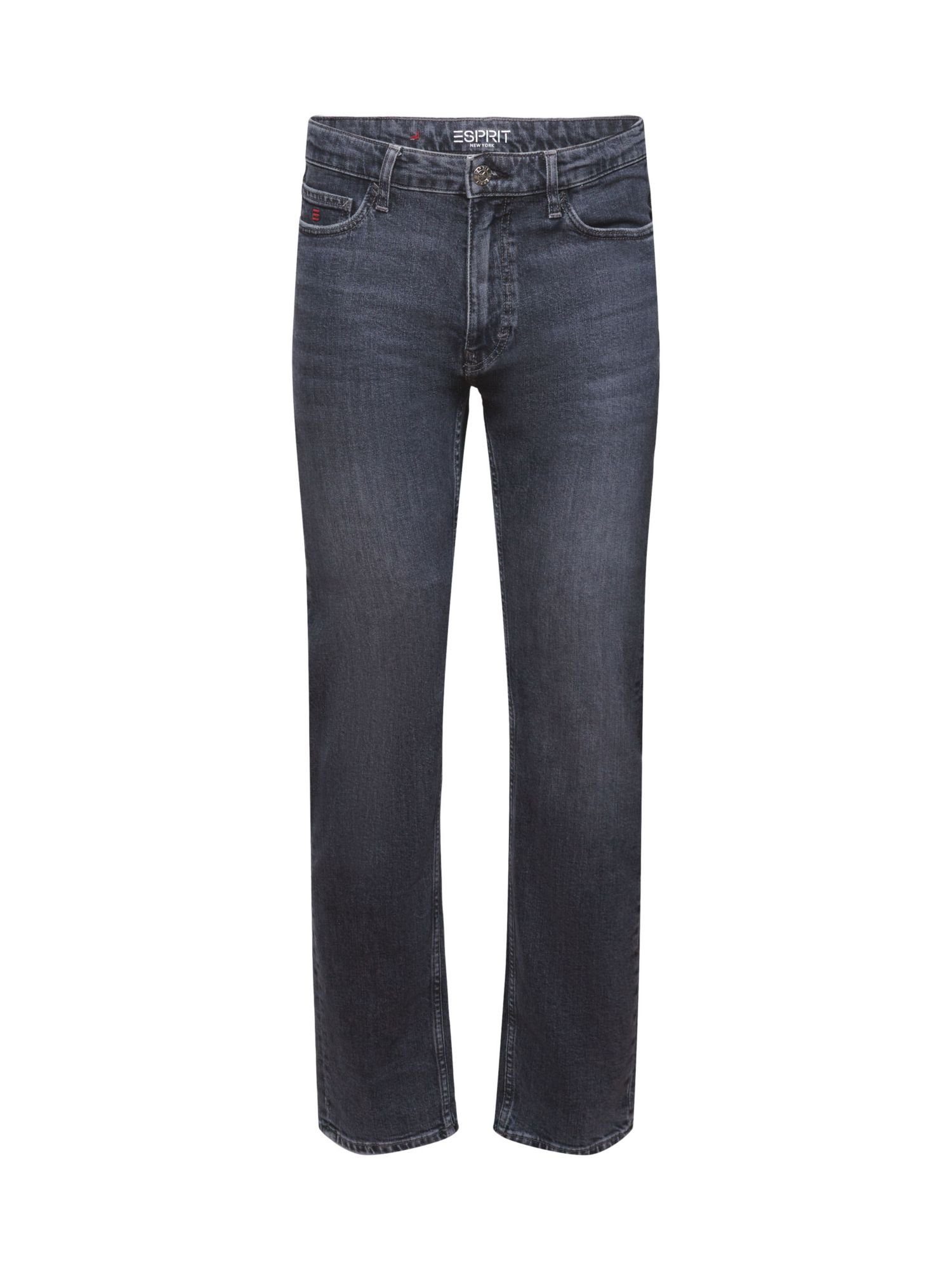 Esprit Straight-Jeans Jeans mit geradem Bein und mittelhohem Bund