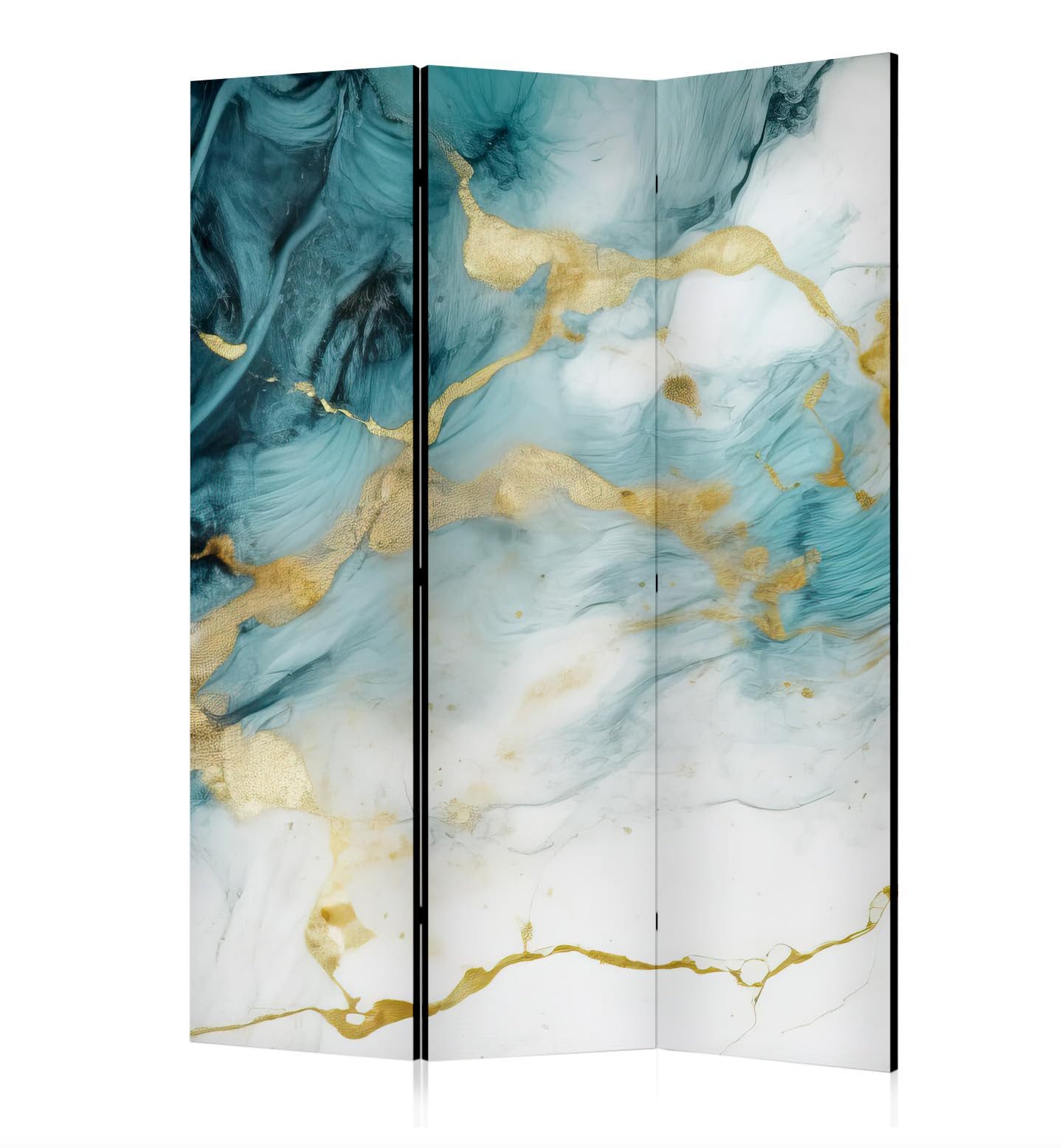 framed concept Paravent, Raumteiler Holz Struktur, 135x172 & 225x172 cm, ein- oder beidseitig