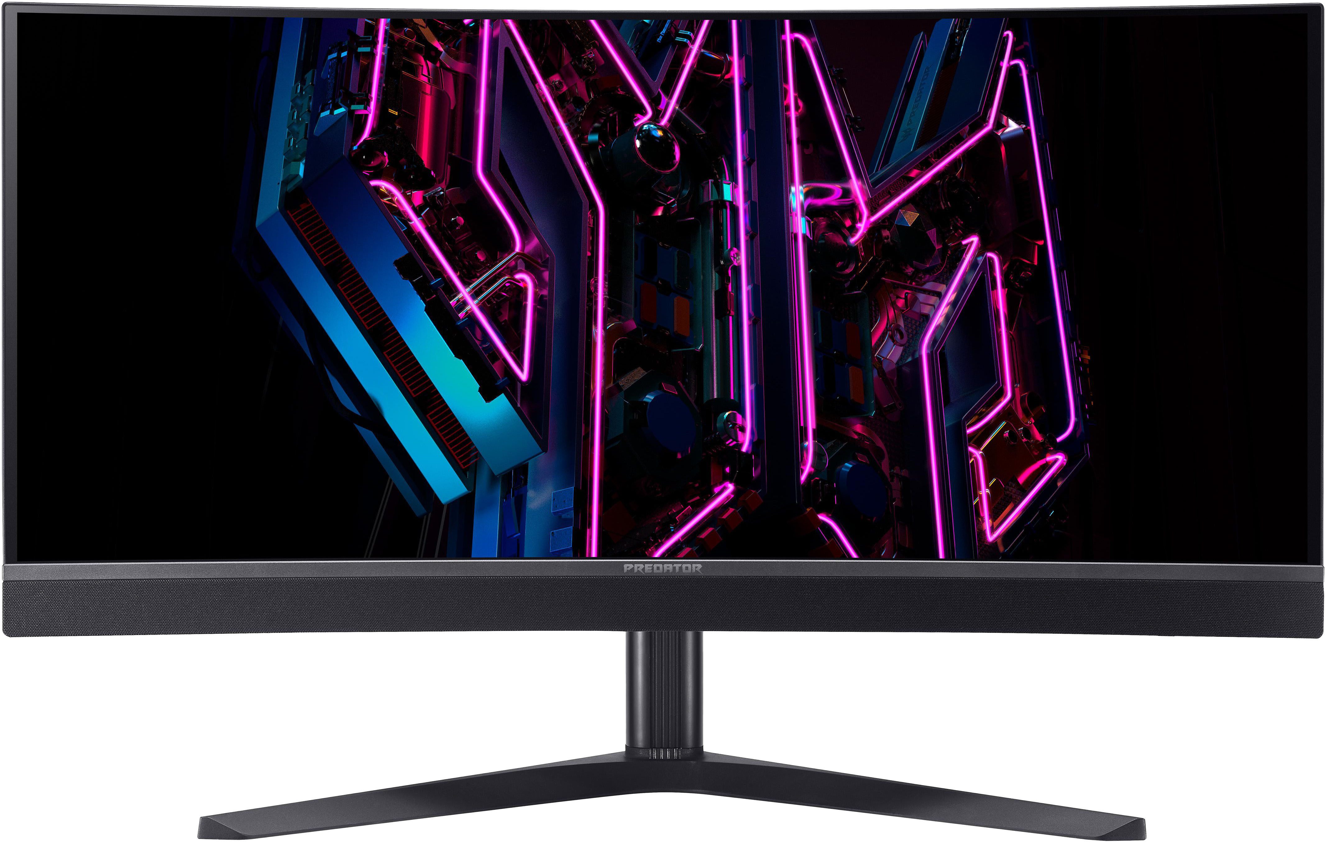 Acer Predator X34V Curved-Gaming-OLED-Monitor (86 cm/34 ", 3440 x 1440 px, UWQHD, 0,1 ms Reaktionszeit, 175 Hz, OLED)