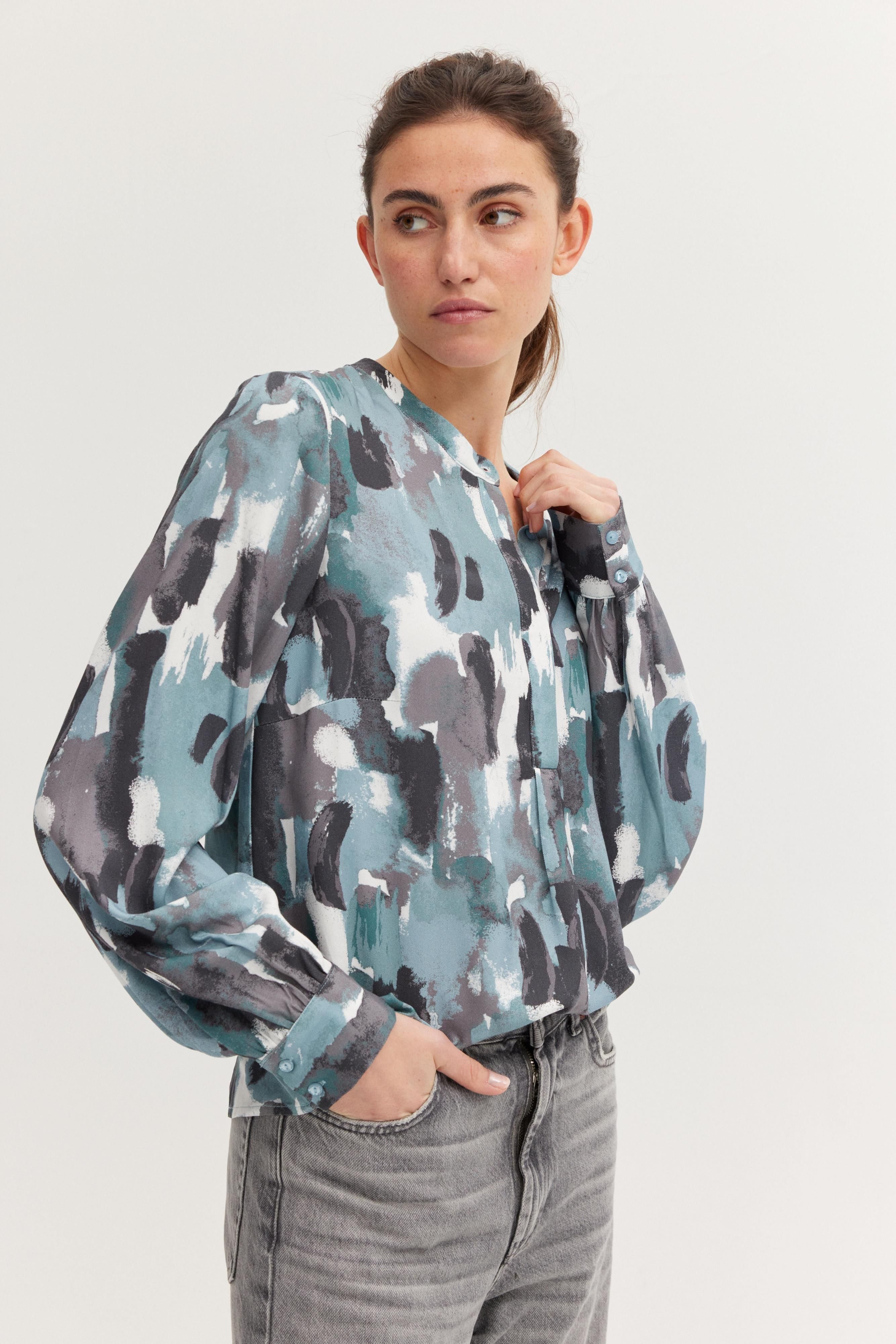 THE FASHION PEOPLE Langarmbluse günstig online kaufen