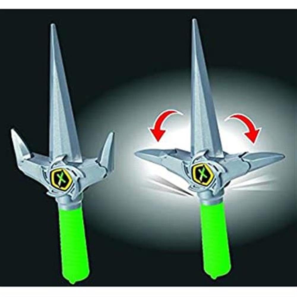 SIMBA Spielzeug-Schwert Next Ninja Messer, mit drei Wurfsterne, mechanische Funktion, ausklappbar