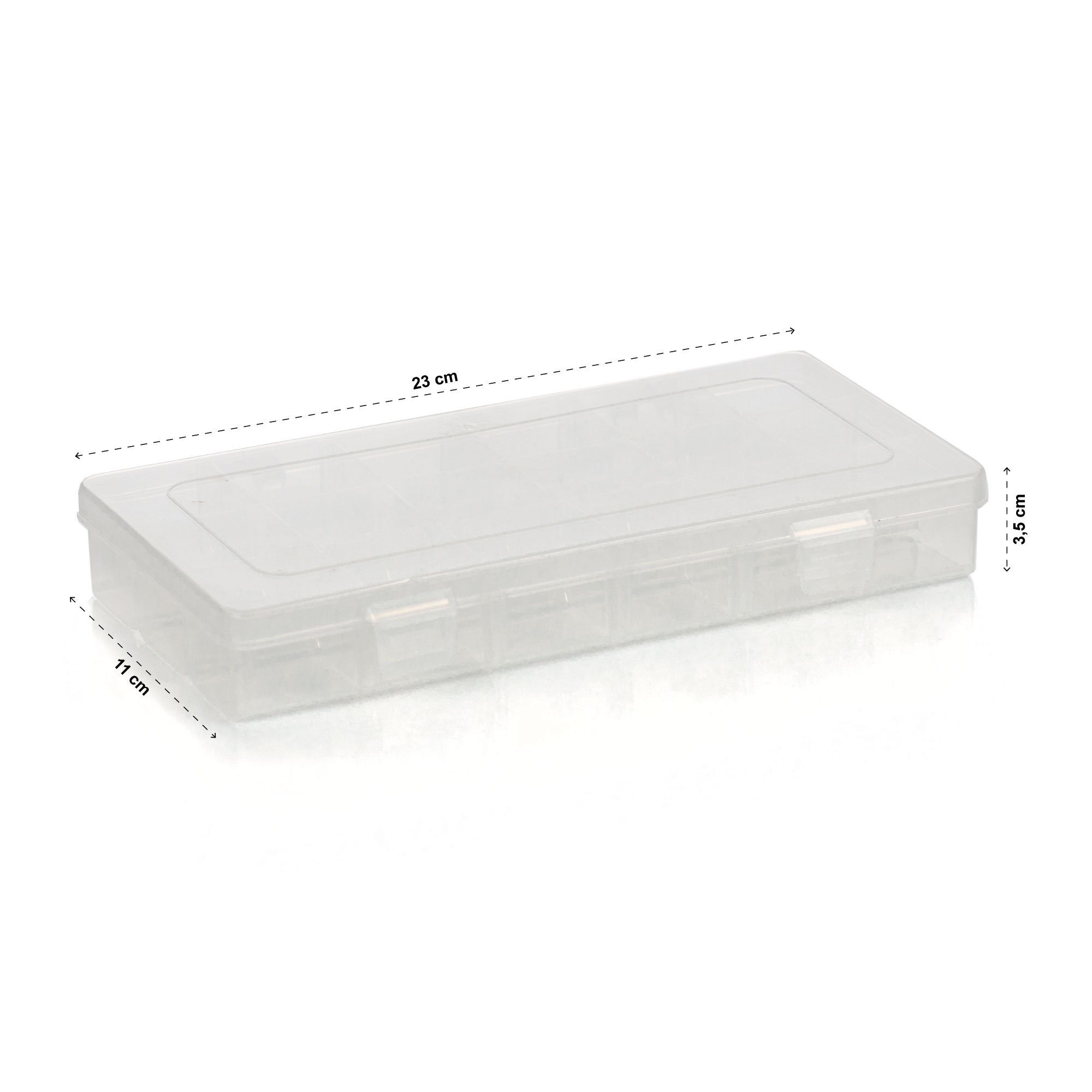 Zite Angelkoffer 4 Tackleboxen & Zubehör, platzsparendes Design – Bild 5 von 5